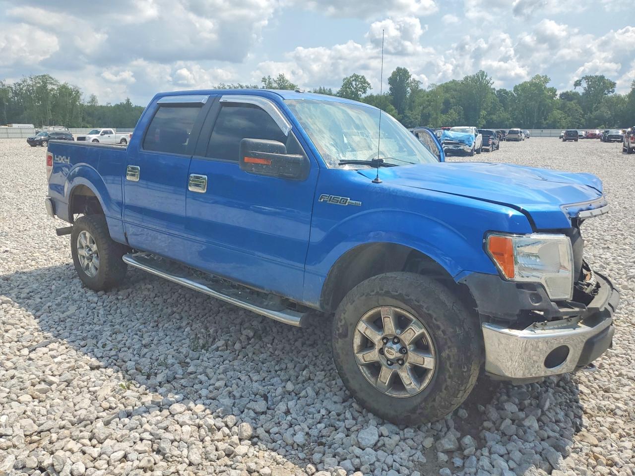 2013 Ford F150 Supercrew Синий vin: 1FTFW1EF8DFA88584