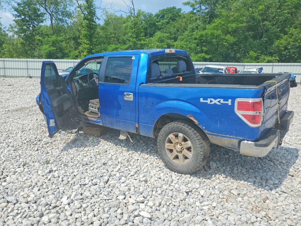 2013 Ford F150 Supercrew Синий vin: 1FTFW1EF8DFA88584