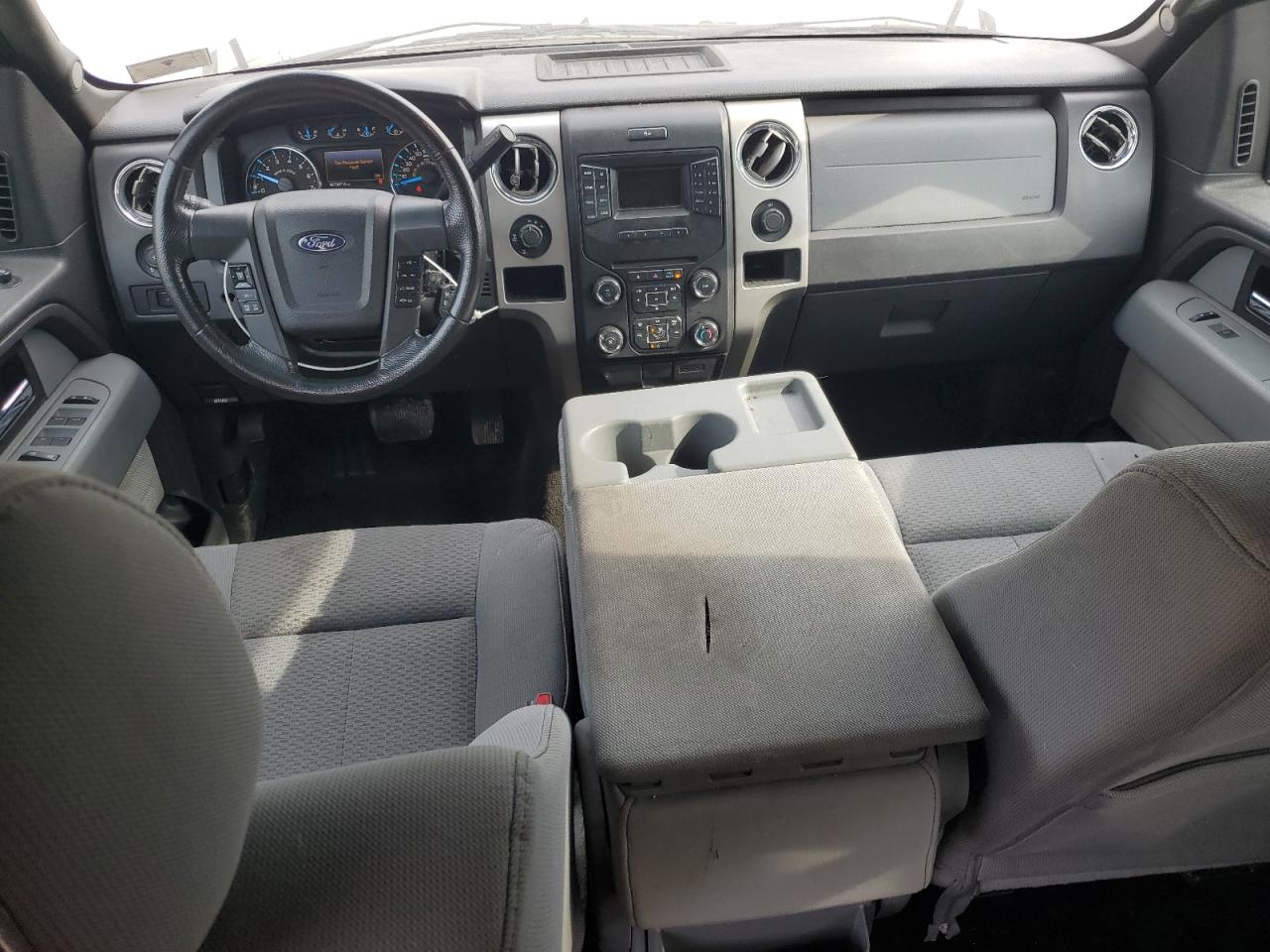 2013 Ford F150 Supercrew Silver vin: 1FTFW1EF8DFA91100
