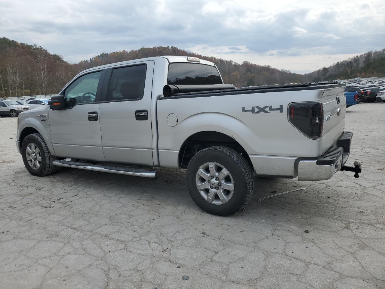 2013 Ford F150 Supercrew Silver vin: 1FTFW1EF8DFA91100