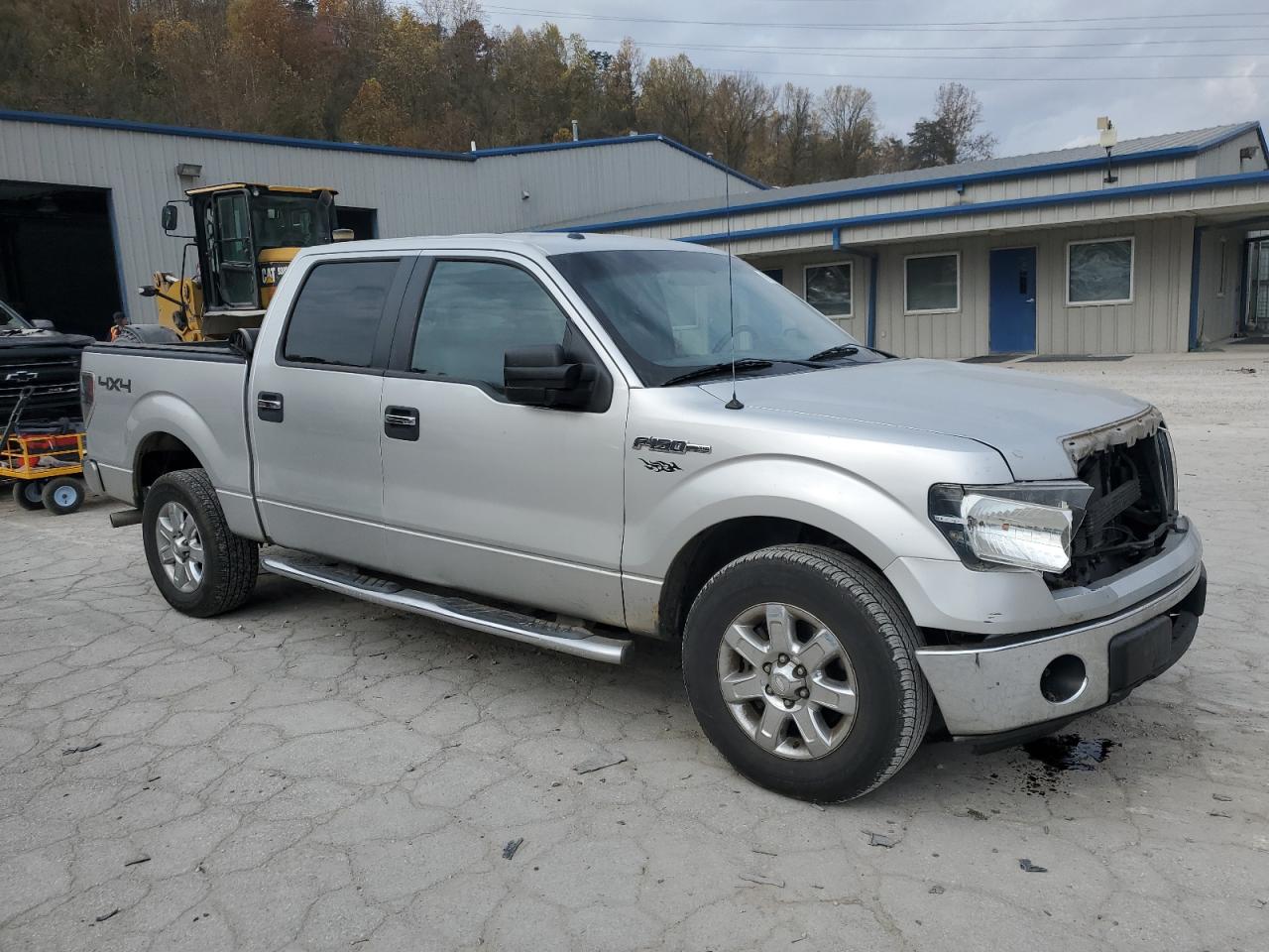 2013 Ford F150 Supercrew Silver vin: 1FTFW1EF8DFA91100