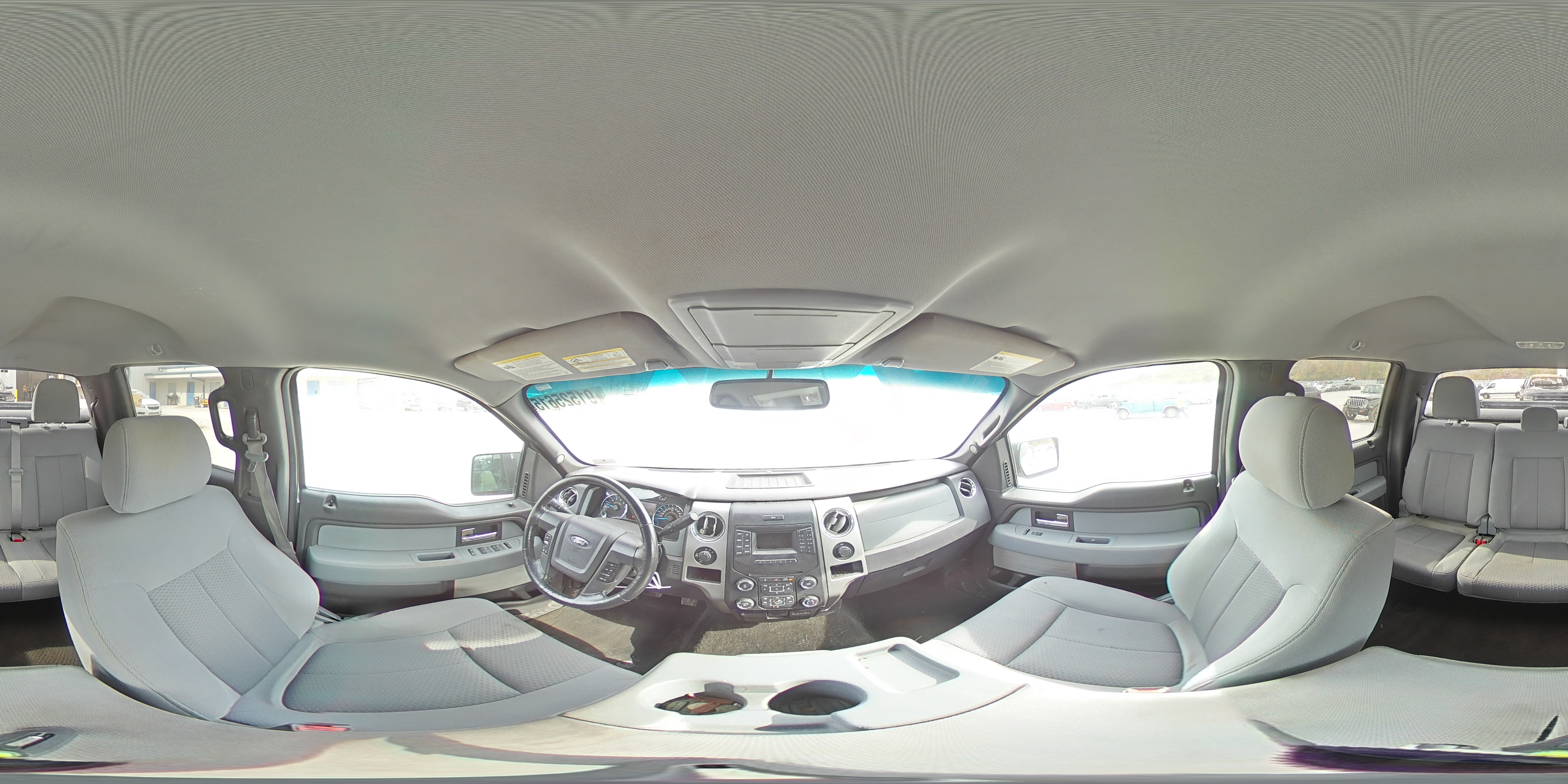 2013 Ford F150 Supercrew Silver vin: 1FTFW1EF8DFA91100