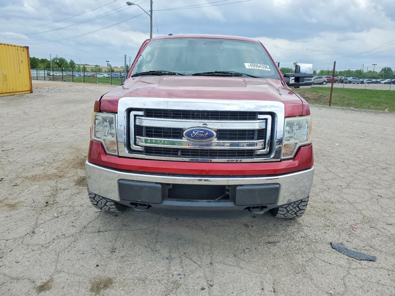 2013 Ford F150 Supercrew Red vin: 1FTFW1EF8DFB55748