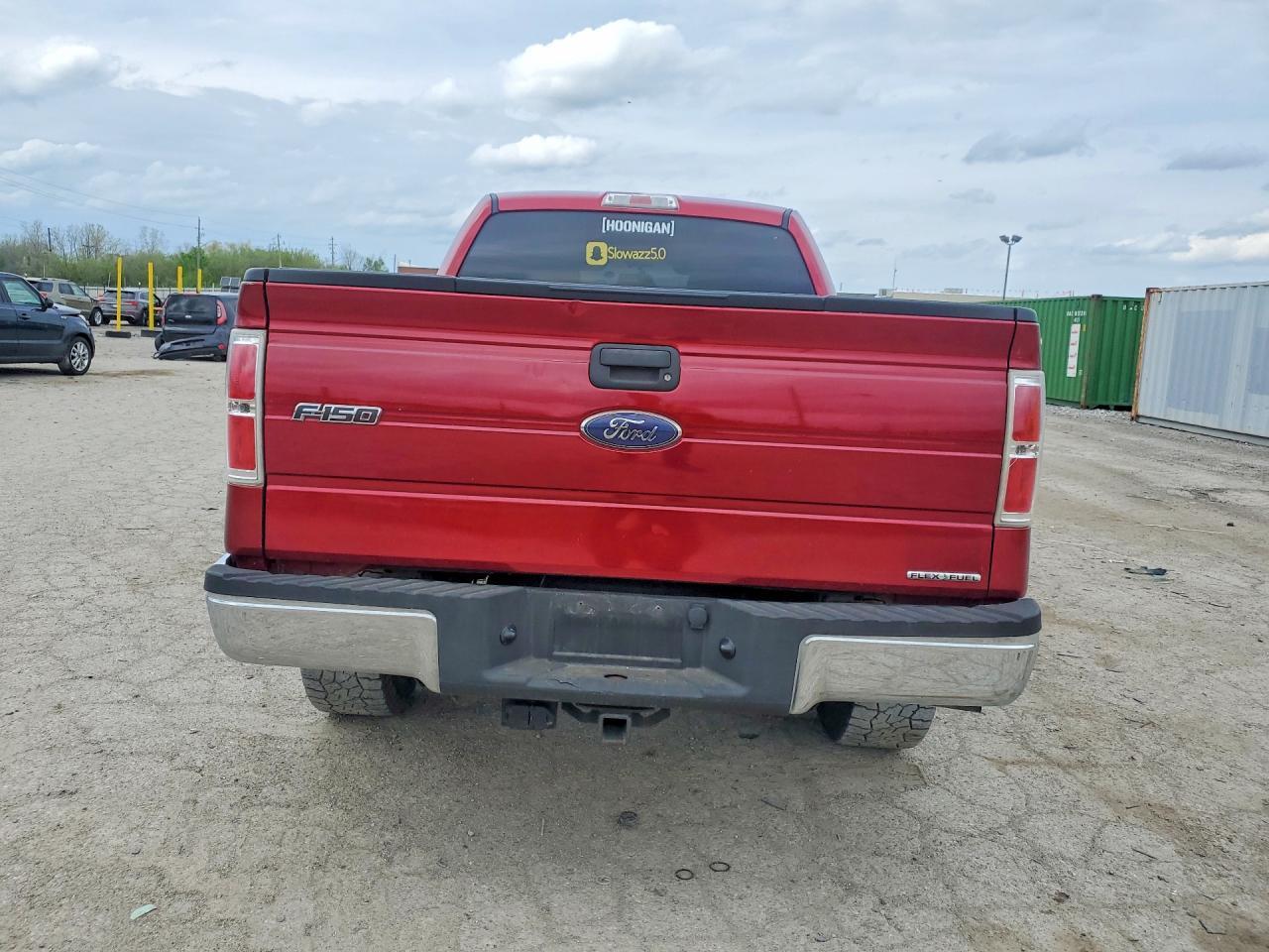 2013 Ford F150 Supercrew Red vin: 1FTFW1EF8DFB55748
