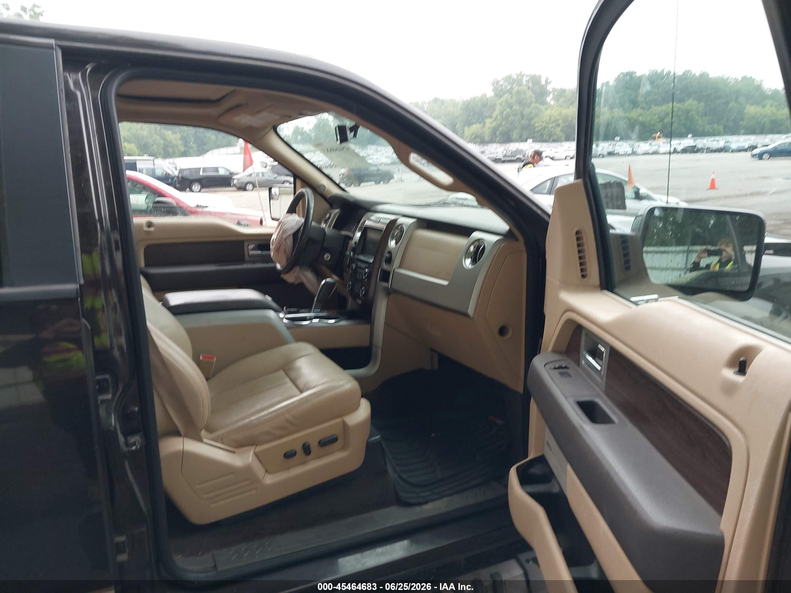 2013 Ford F-150 Lariat Черный vin: 1FTFW1EF8DFB57659