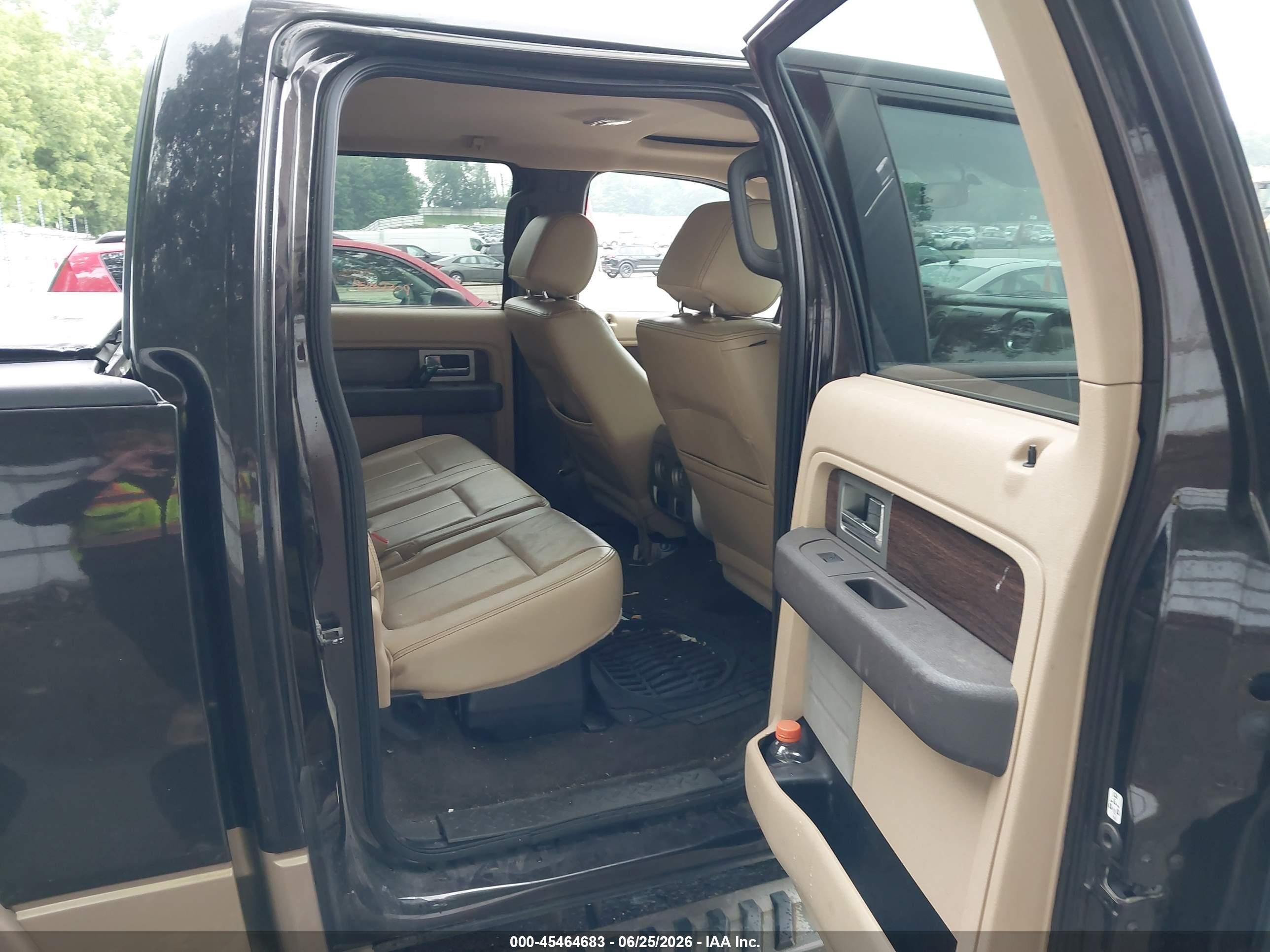 2013 Ford F-150 Lariat Черный vin: 1FTFW1EF8DFB57659