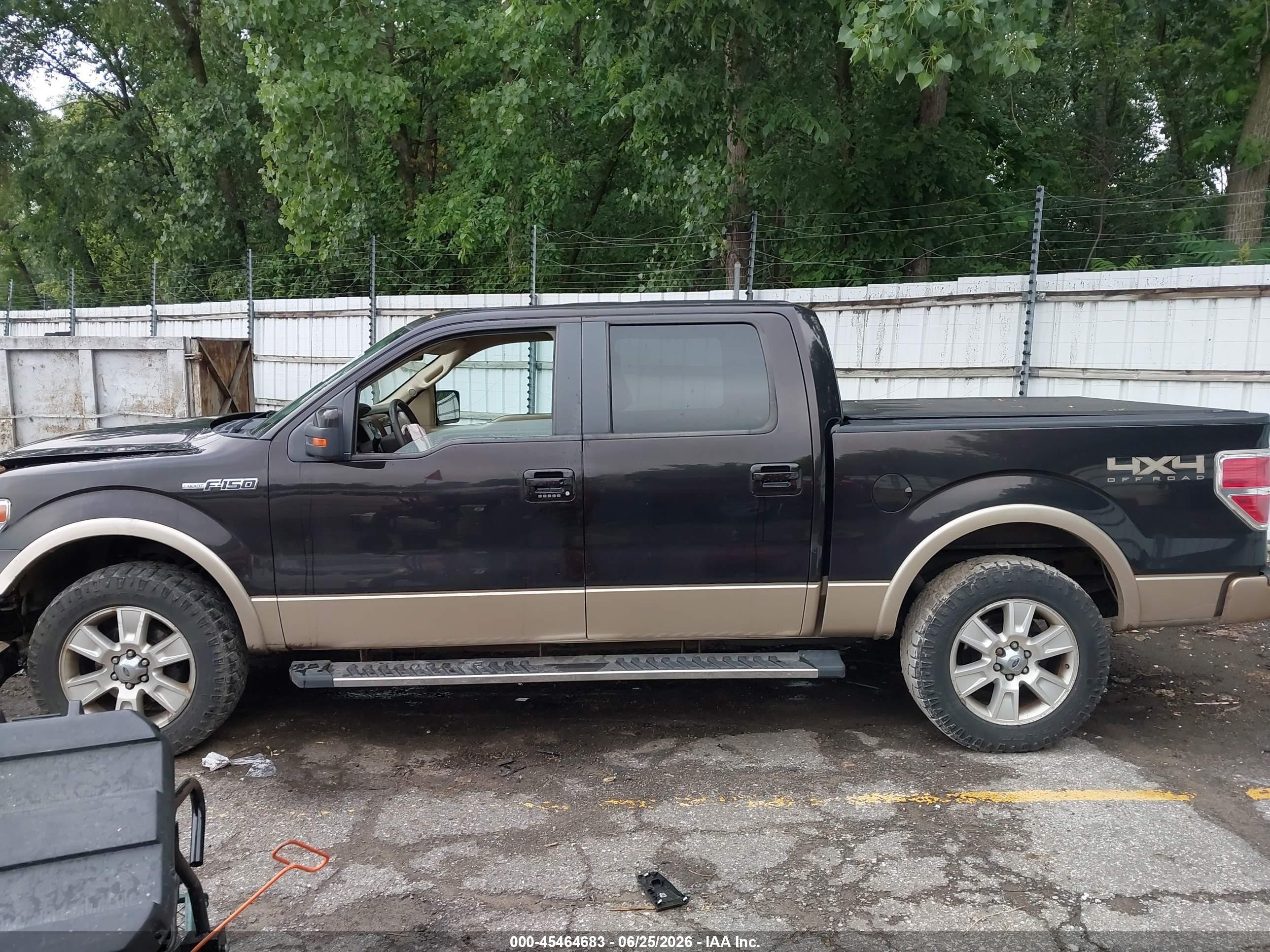 2013 Ford F-150 Lariat Черный vin: 1FTFW1EF8DFB57659