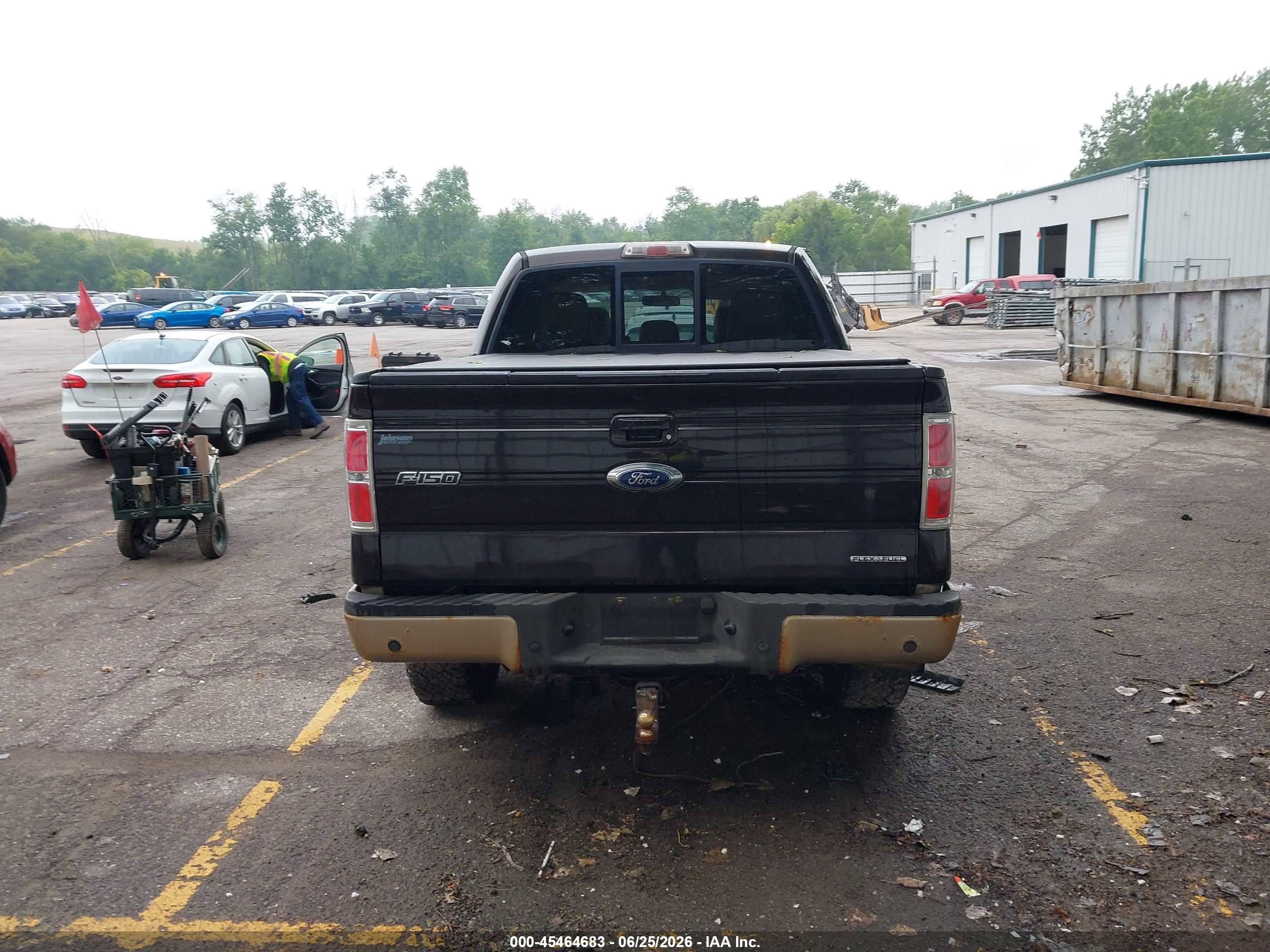2013 Ford F-150 Lariat Черный vin: 1FTFW1EF8DFB57659