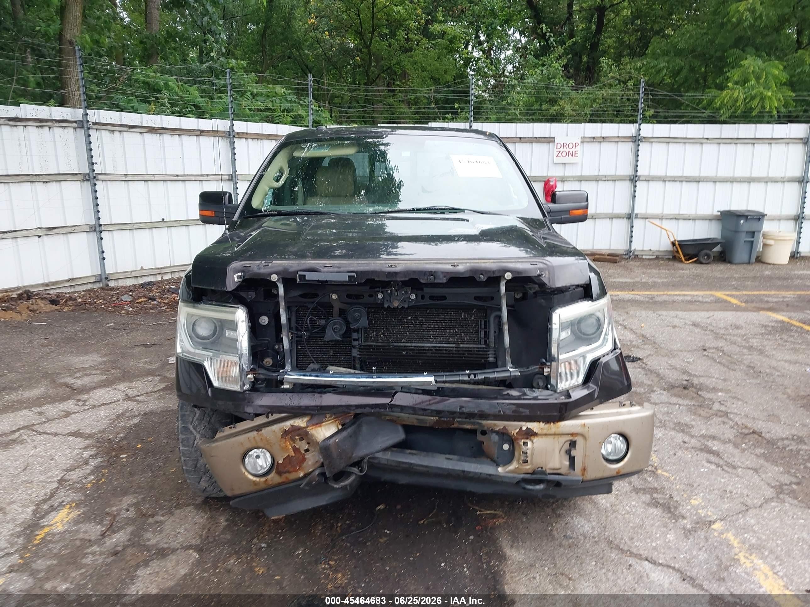 2013 Ford F-150 Lariat Черный vin: 1FTFW1EF8DFB57659