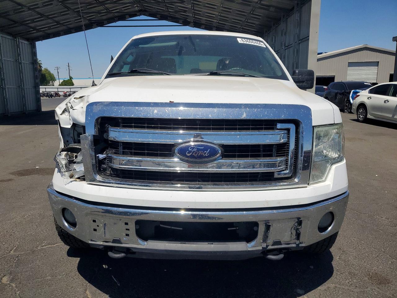 2013 Ford F150 Supercrew White vin: 1FTFW1EF8DFB61033