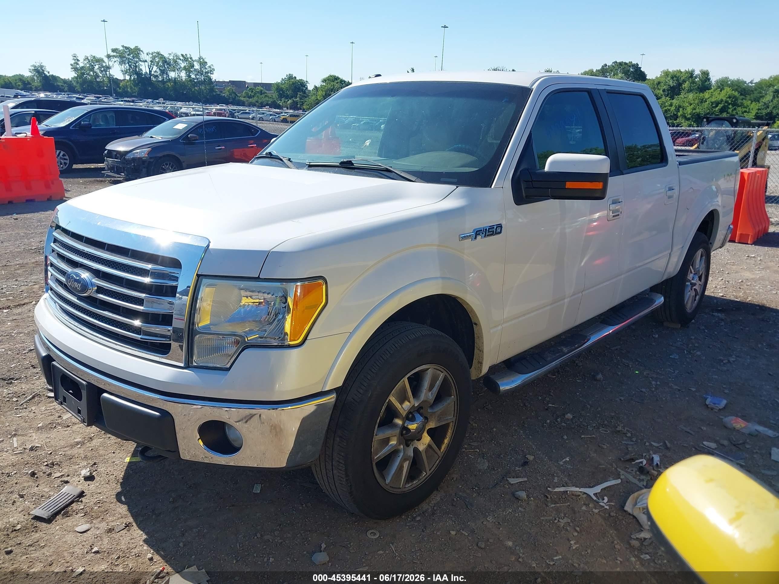 2013 Ford F-150 Fx4/king Ranch/lariat/platinum/xl/xlt White vin: 1FTFW1EF8DFB99474