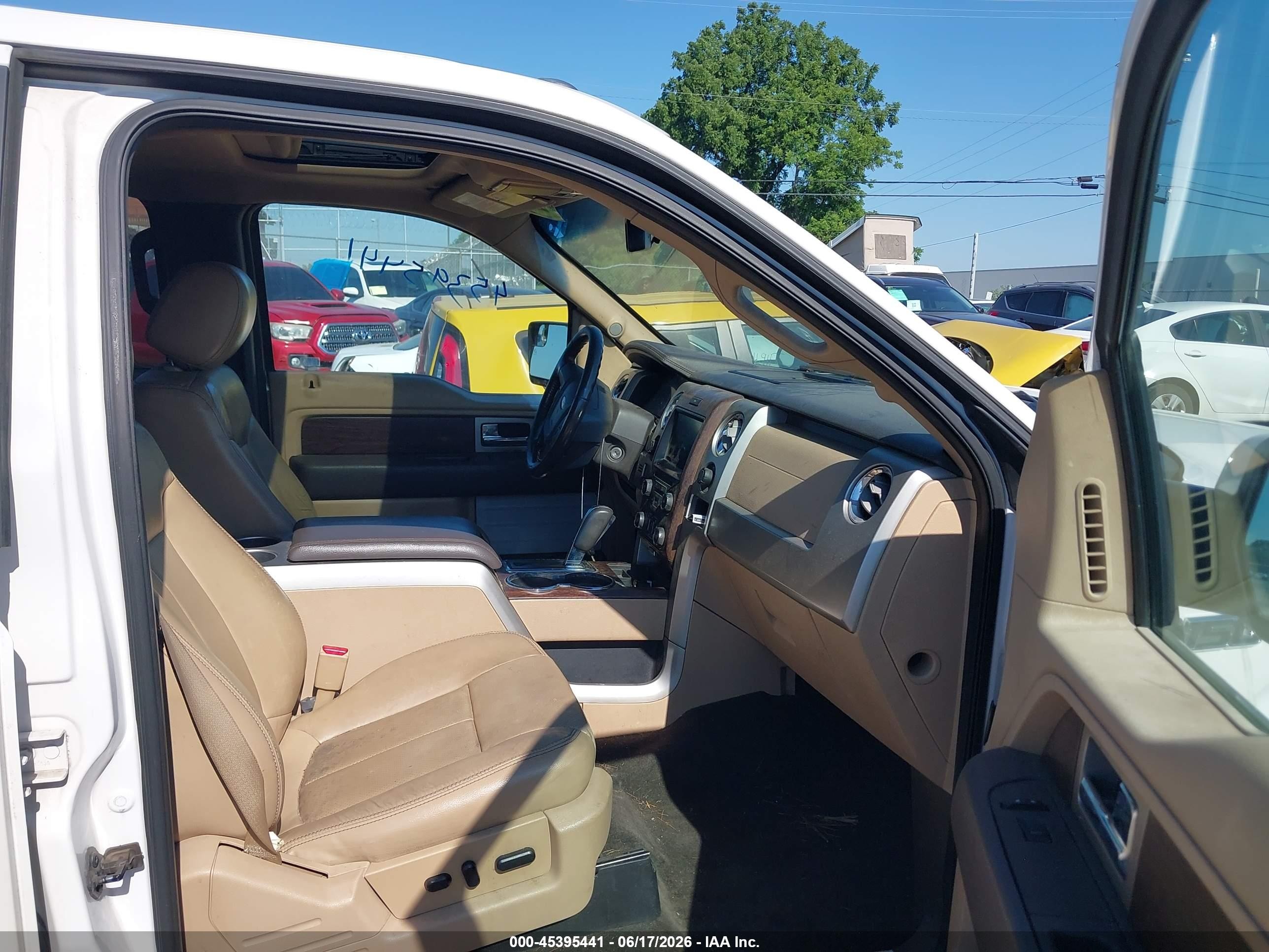 2013 Ford F-150 Fx4/king Ranch/lariat/platinum/xl/xlt White vin: 1FTFW1EF8DFB99474