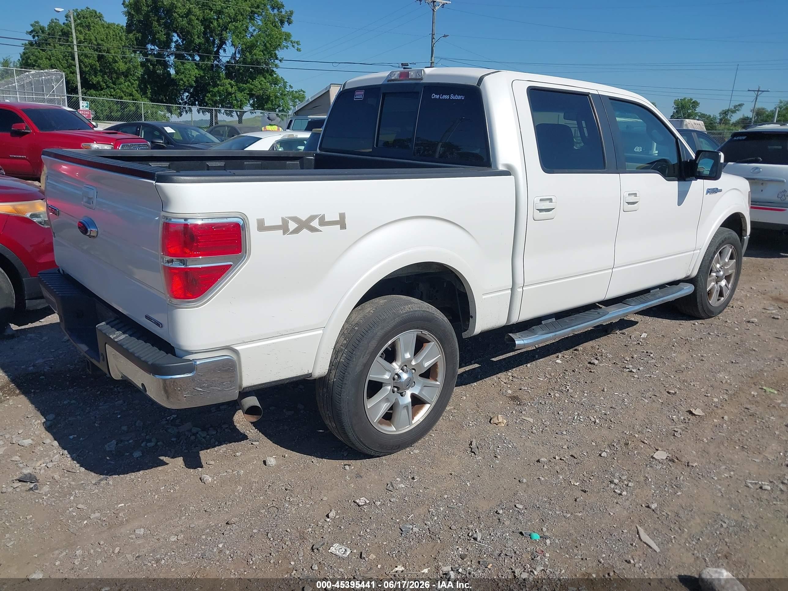 2013 Ford F-150 Fx4/king Ranch/lariat/platinum/xl/xlt White vin: 1FTFW1EF8DFB99474