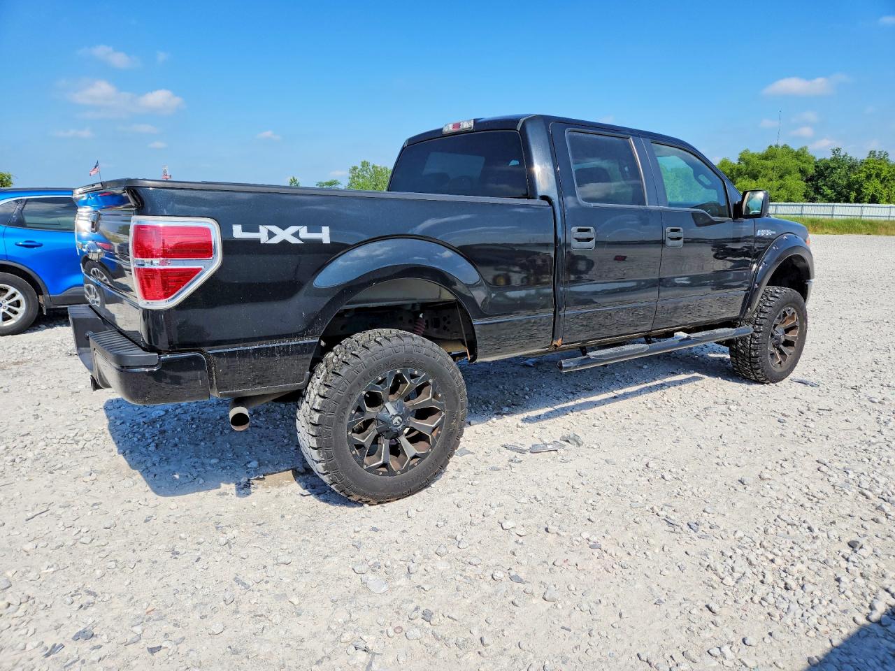 2013 Ford F150 Supercrew Black vin: 1FTFW1EF8DFC22364
