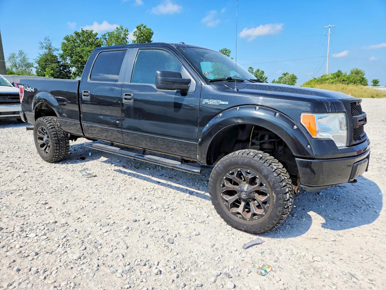 2013 Ford F150 Supercrew Black vin: 1FTFW1EF8DFC22364