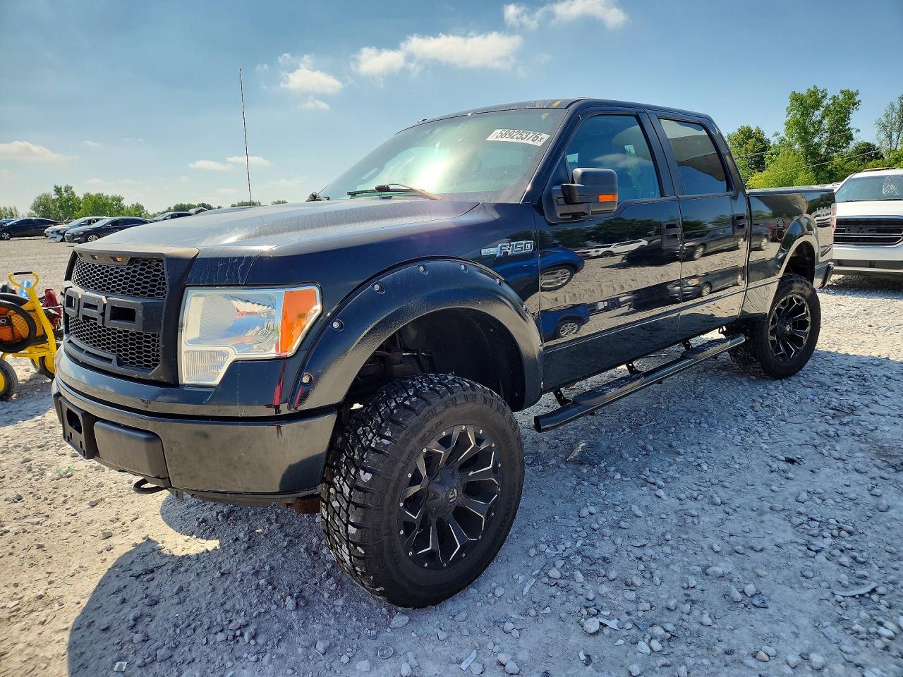 2013 Ford F150 Supercrew Black vin: 1FTFW1EF8DFC22364