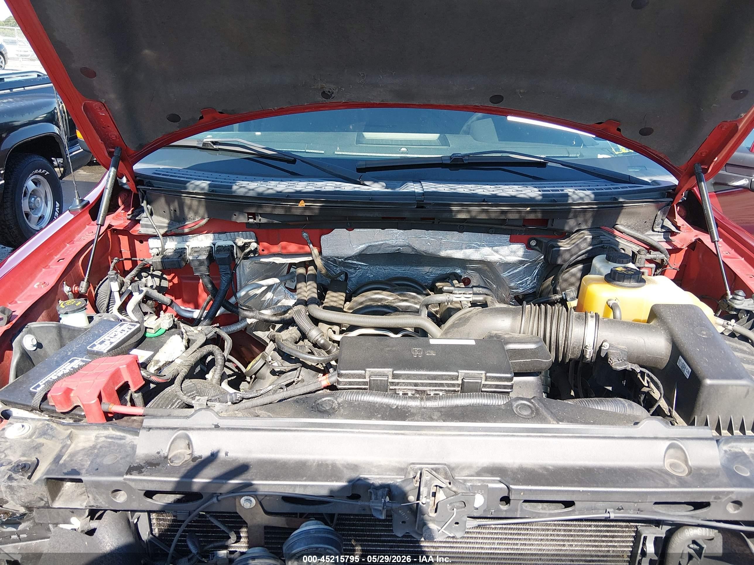 2013 Ford F-150 Fx4 Red vin: 1FTFW1EF8DFC84475