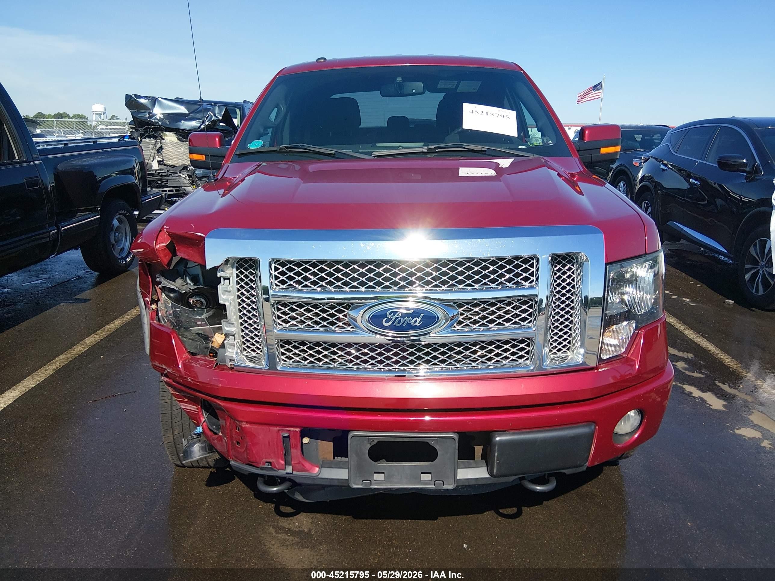 2013 Ford F-150 Fx4 Red vin: 1FTFW1EF8DFC84475