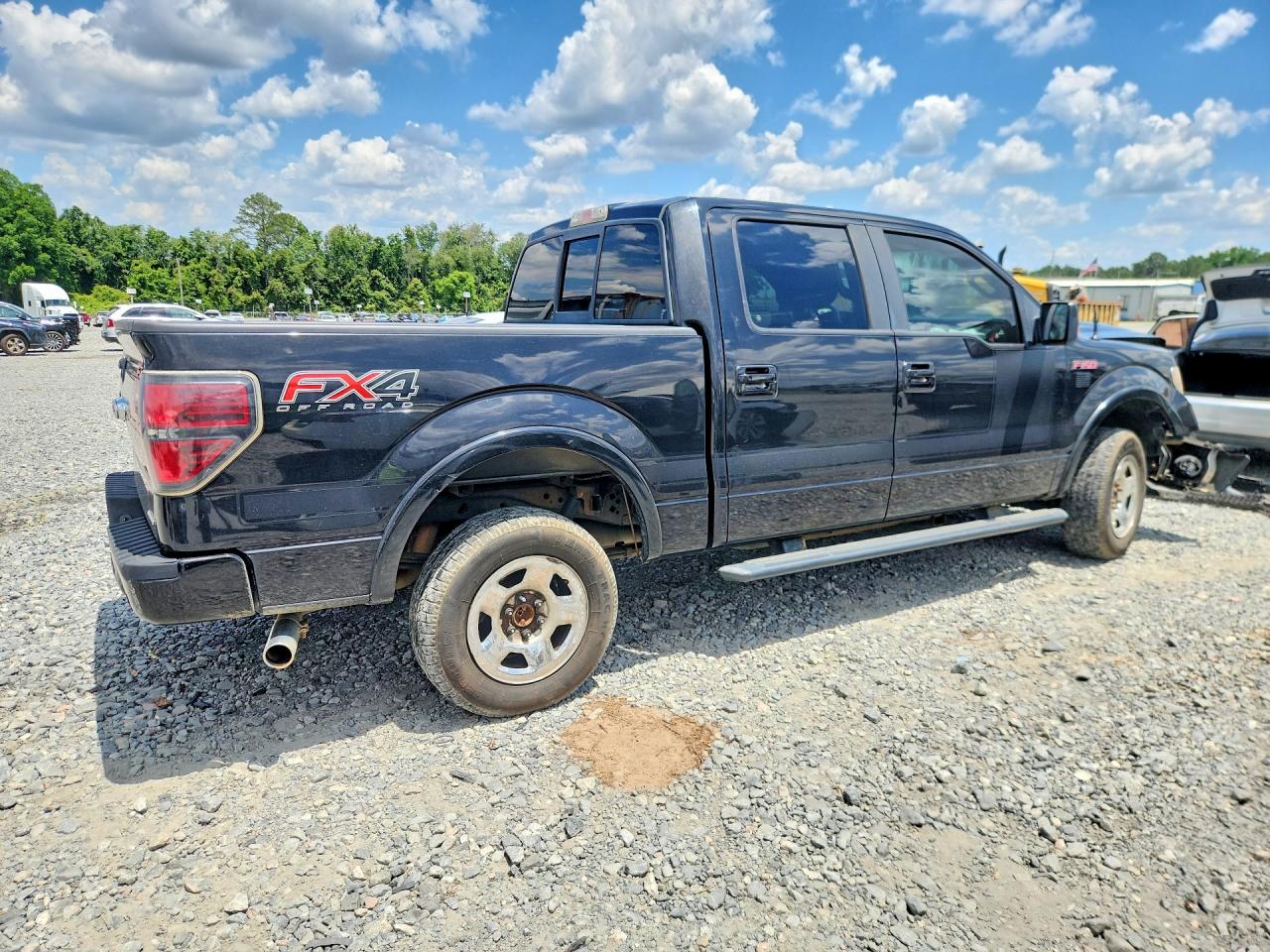 2013 Ford F150 Supercrew Black vin: 1FTFW1EF8DFC88722