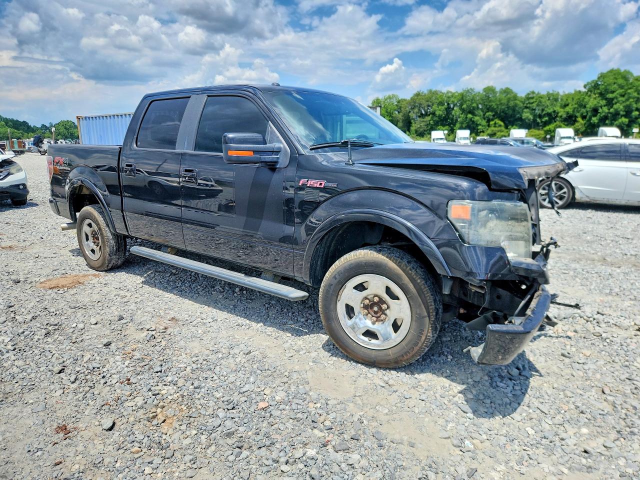 2013 Ford F150 Supercrew Black vin: 1FTFW1EF8DFC88722