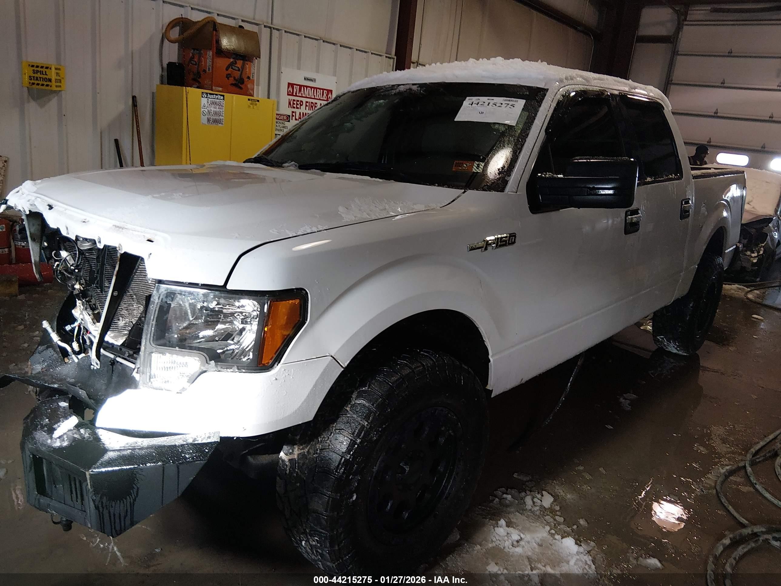 2013 Ford F-150 Xlt White vin: 1FTFW1EF8DFC89238