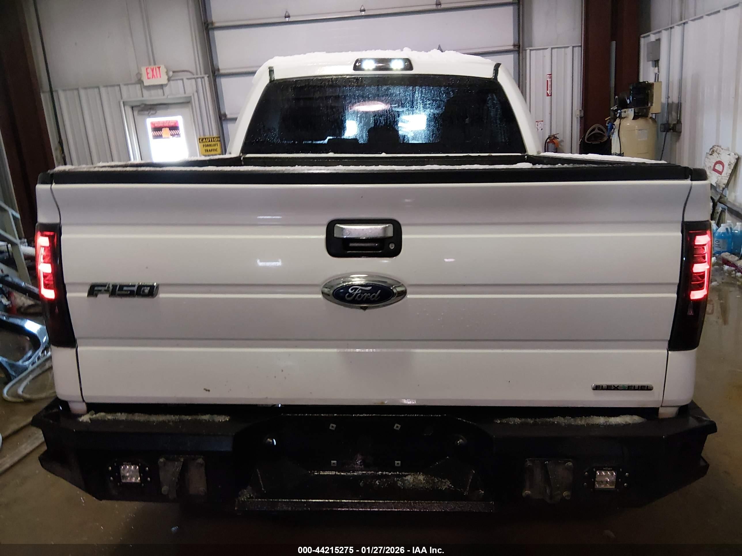 2013 Ford F-150 Xlt White vin: 1FTFW1EF8DFC89238