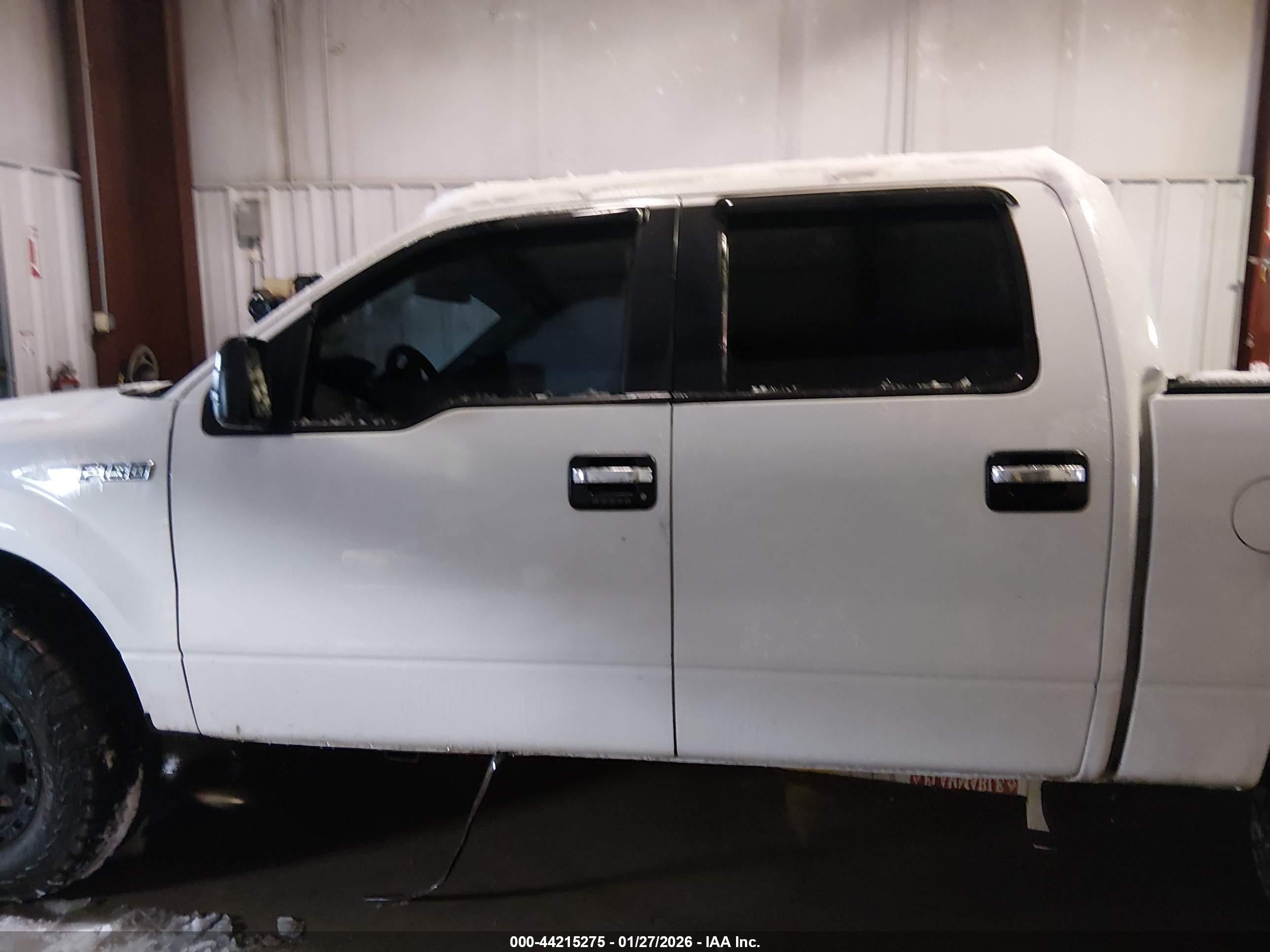 2013 Ford F-150 Xlt White vin: 1FTFW1EF8DFC89238