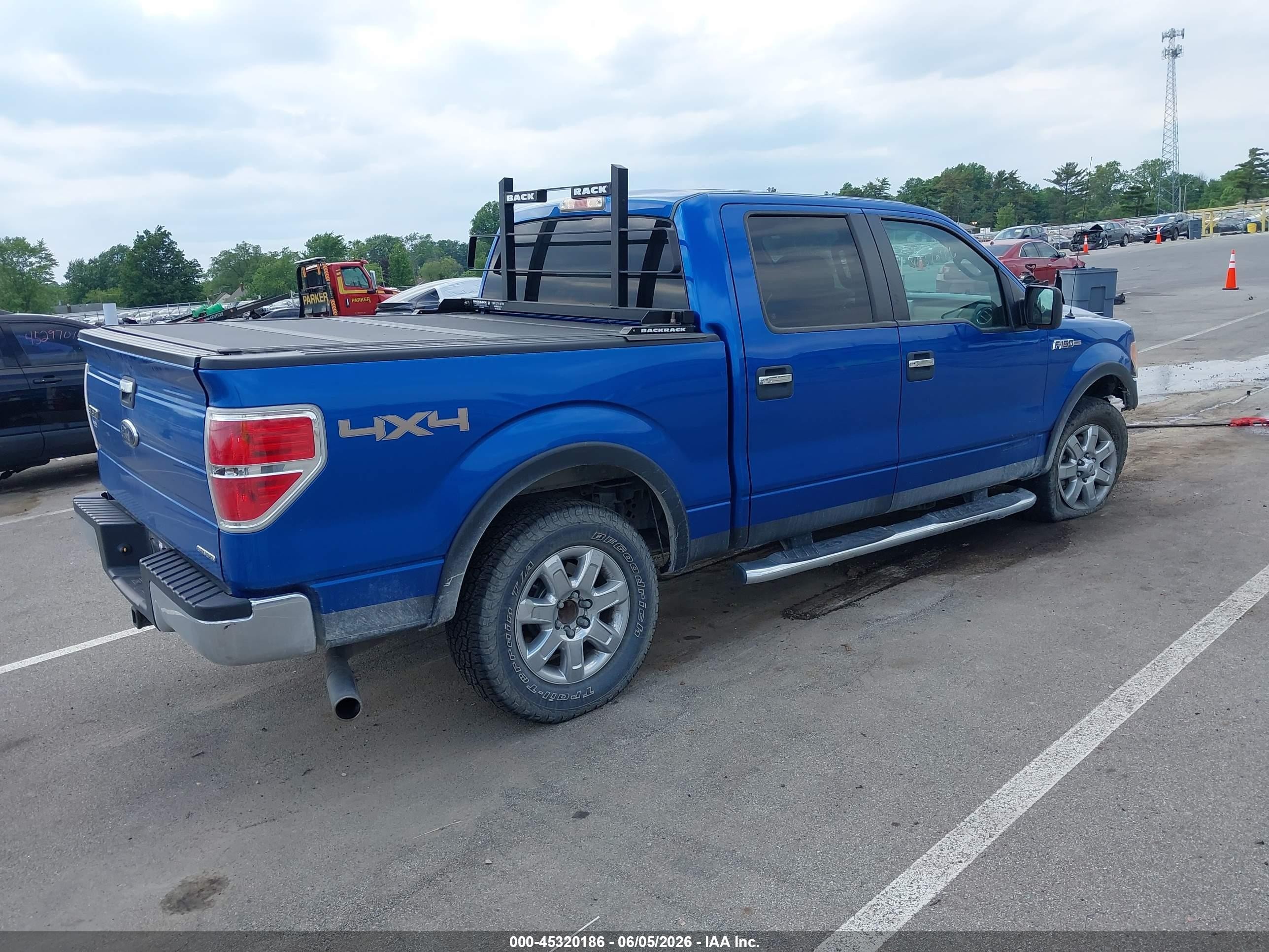 2013 Ford F-150 Xlt Blue vin: 1FTFW1EF8DFC91460