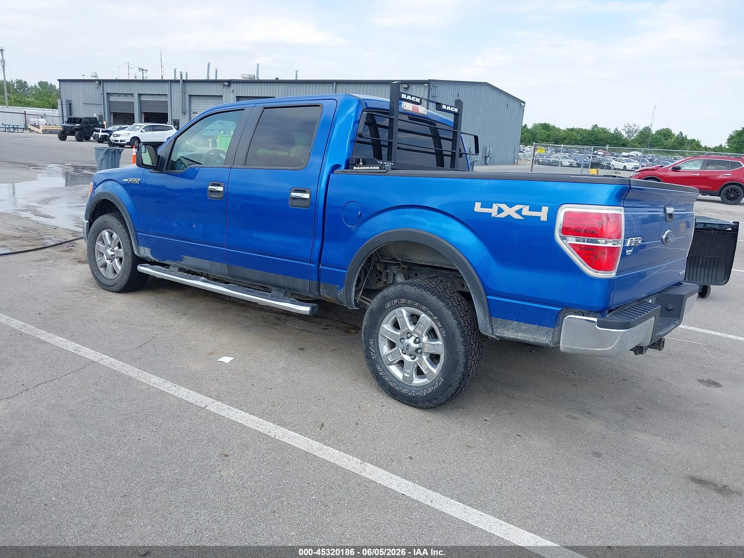 2013 Ford F-150 Xlt Blue vin: 1FTFW1EF8DFC91460