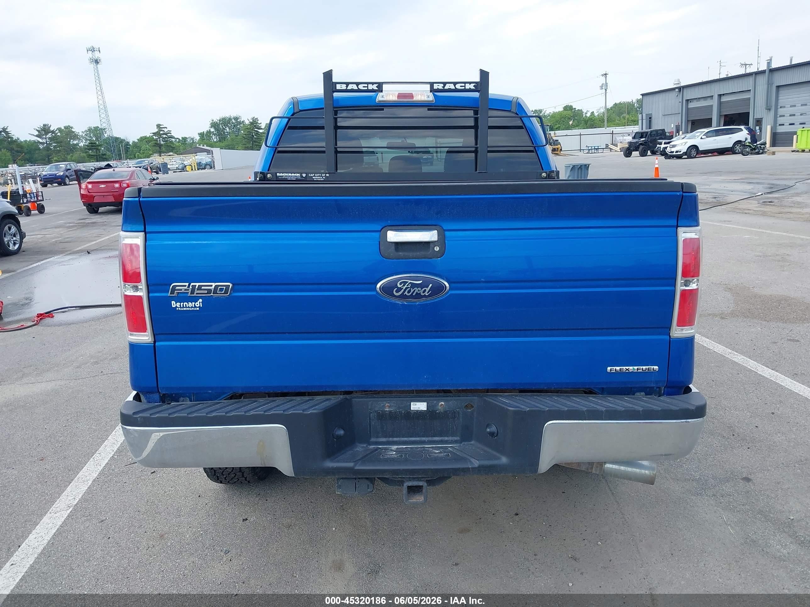 2013 Ford F-150 Xlt Blue vin: 1FTFW1EF8DFC91460