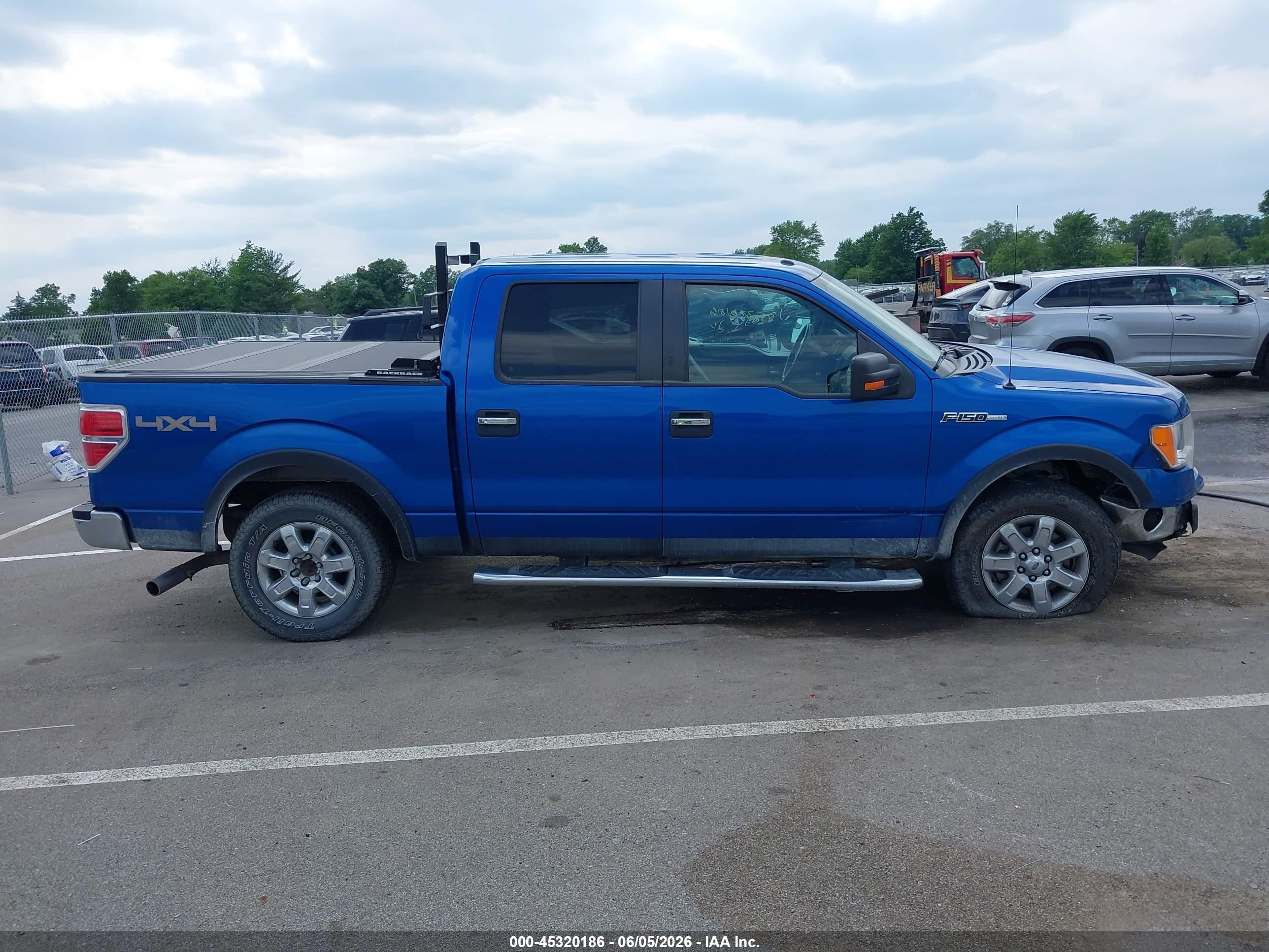2013 Ford F-150 Xlt Blue vin: 1FTFW1EF8DFC91460