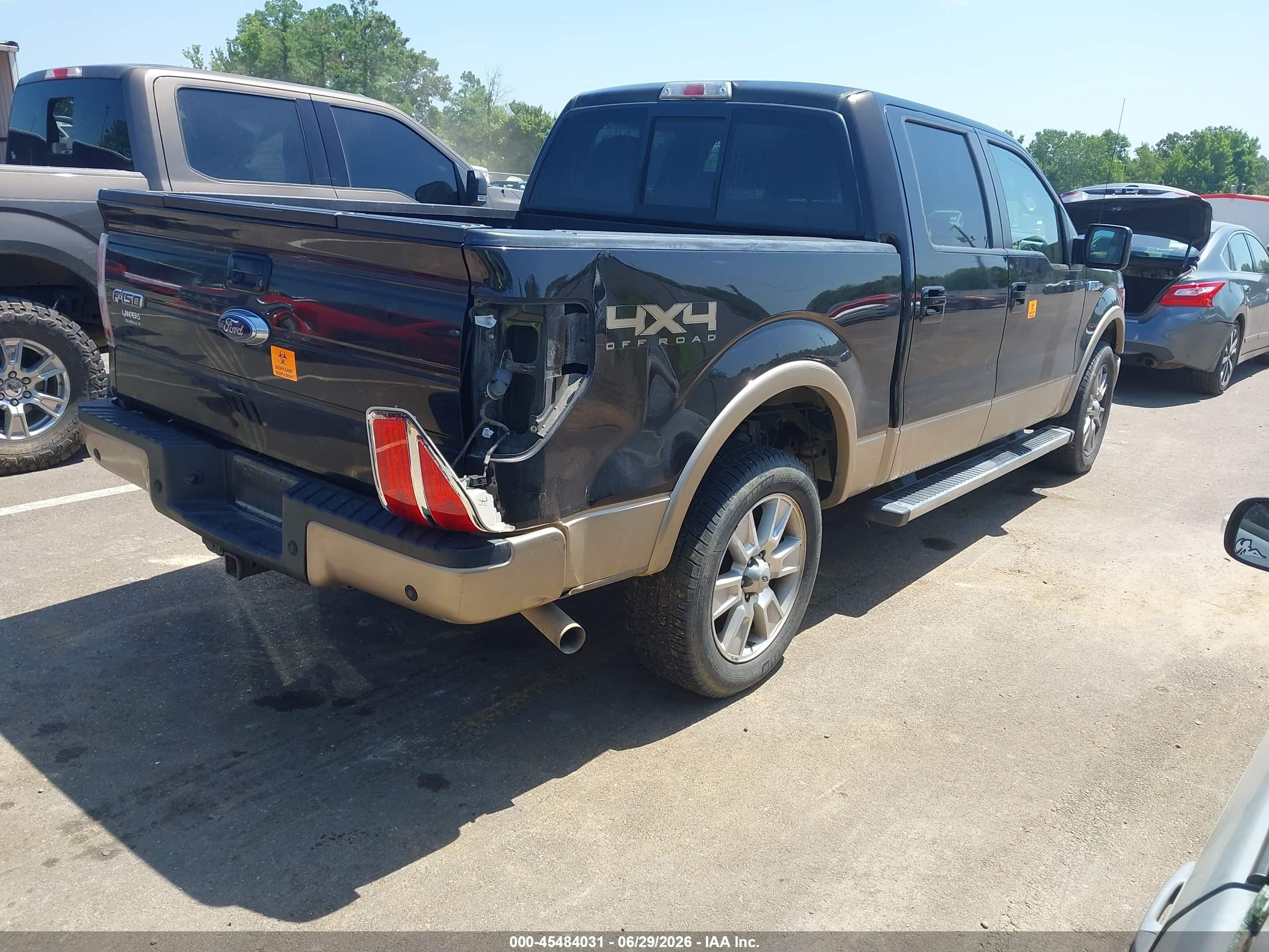 2013 Ford F-150 Fx4/king Ranch/lariat/platinum/xl/xlt Black vin: 1FTFW1EF8DFD37837