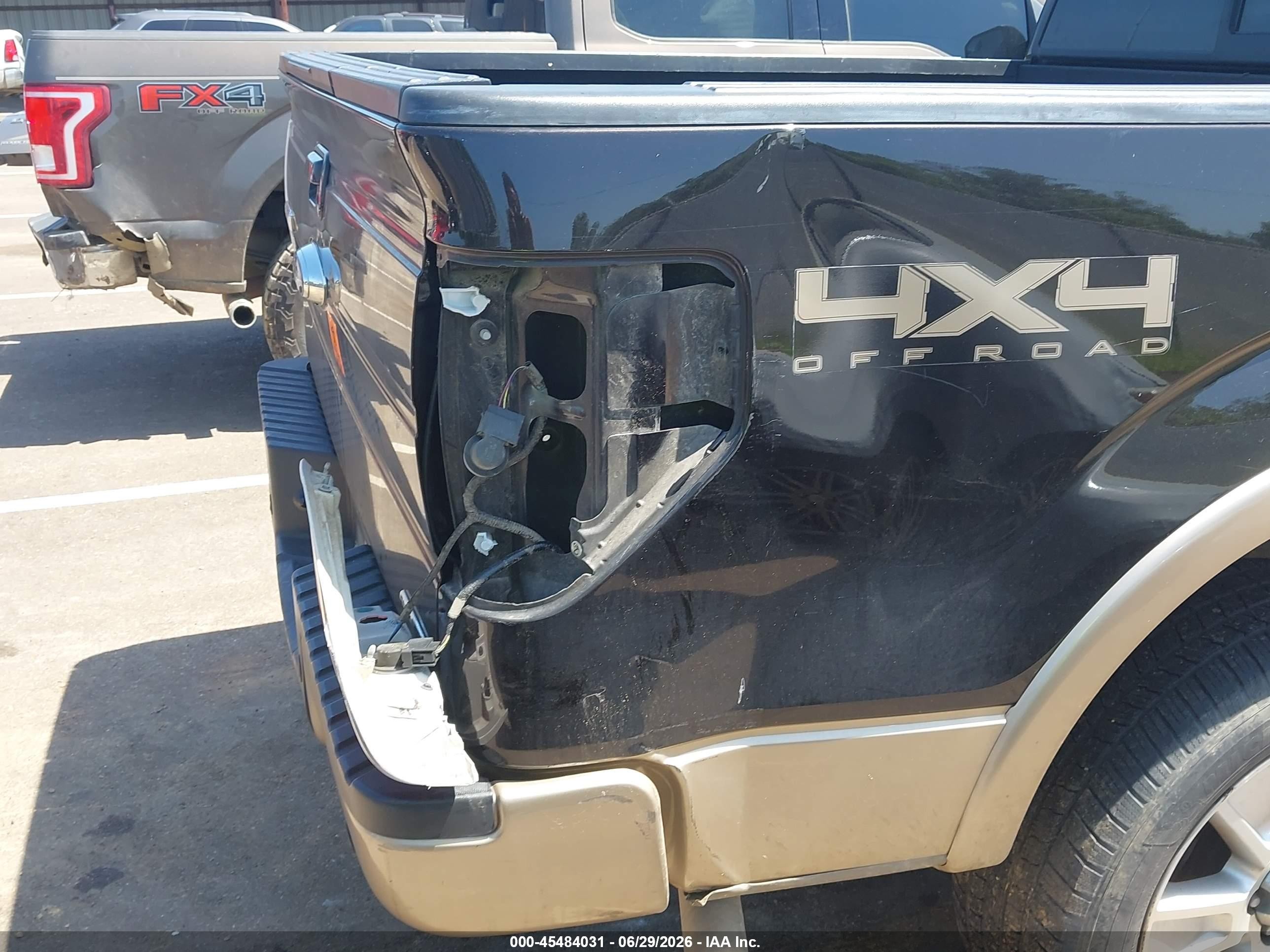 2013 Ford F-150 Fx4/king Ranch/lariat/platinum/xl/xlt Black vin: 1FTFW1EF8DFD37837