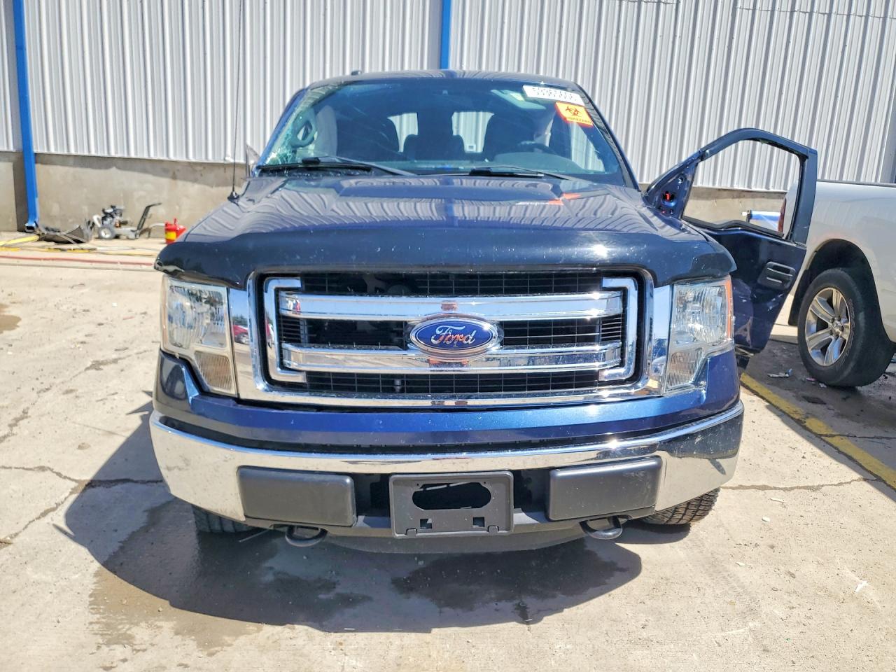 2013 Ford F150 Supercrew Blue vin: 1FTFW1EF8DFD86598