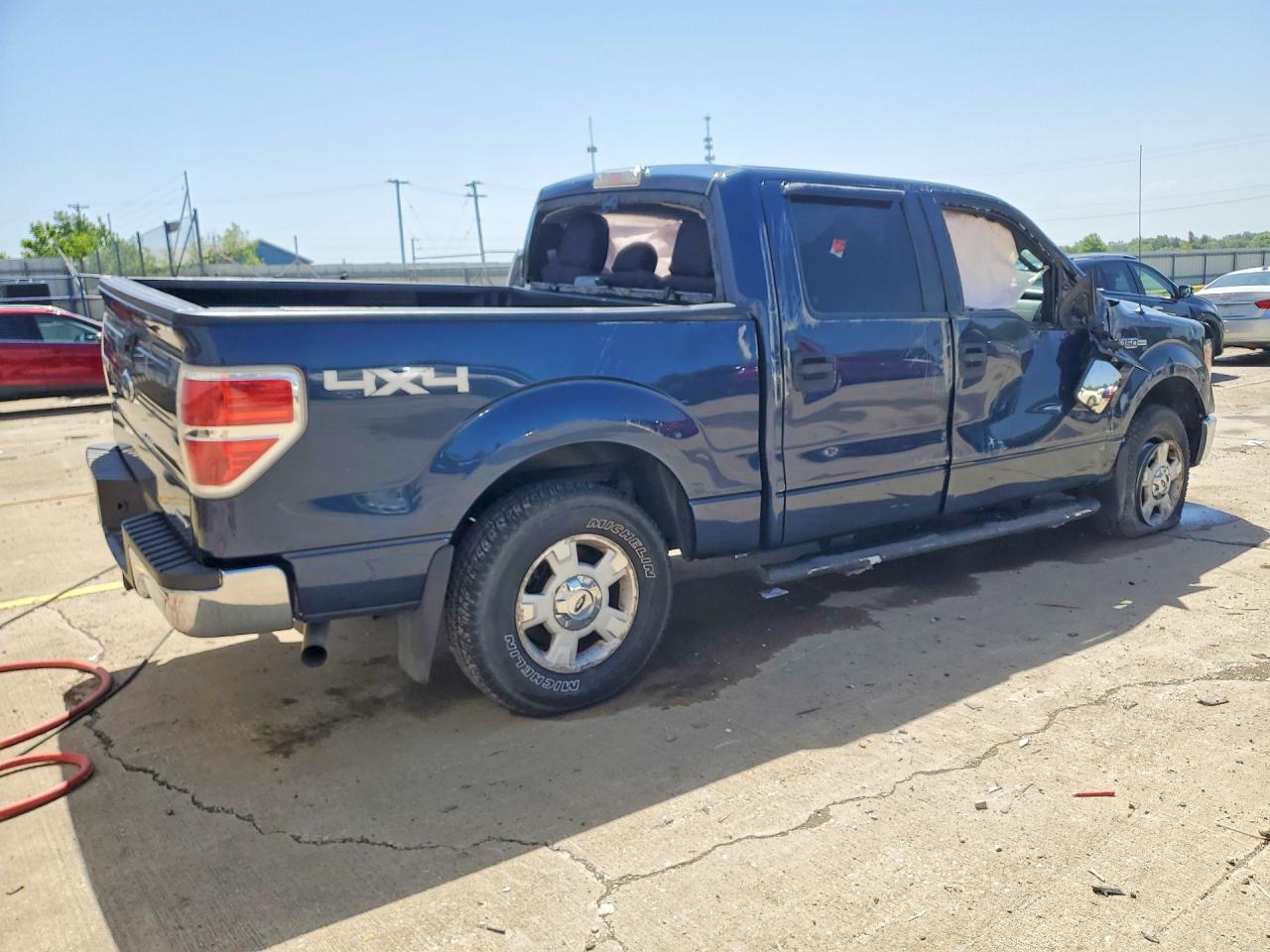 2013 Ford F150 Supercrew Blue vin: 1FTFW1EF8DFD86598