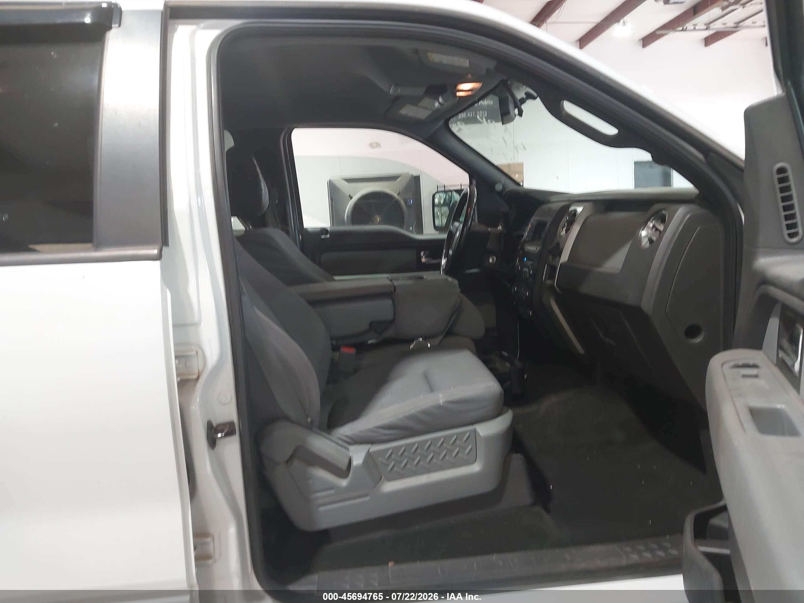2013 Ford F-150 Xlt White vin: 1FTFW1EF8DFD91655