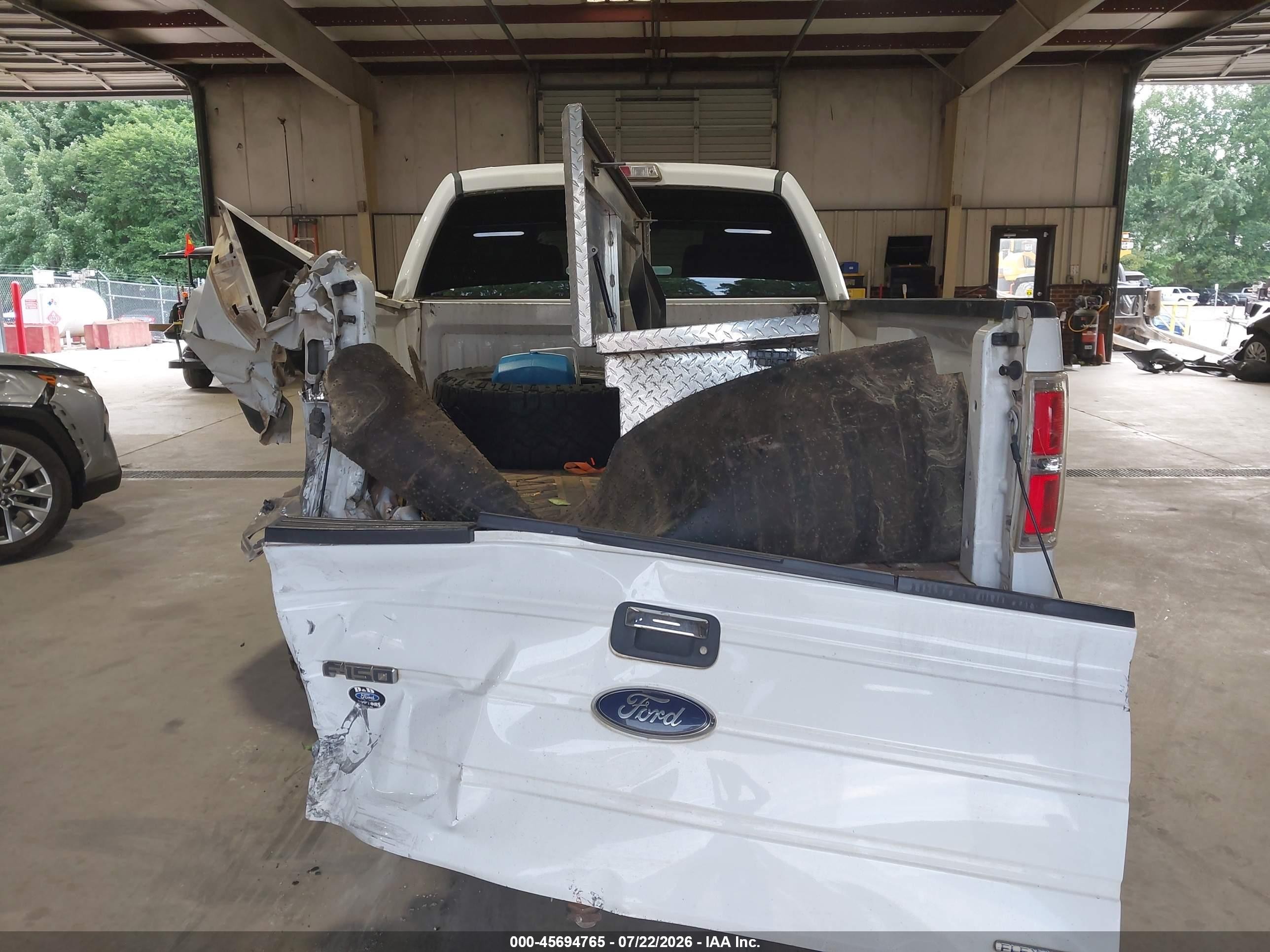 2013 Ford F-150 Xlt White vin: 1FTFW1EF8DFD91655