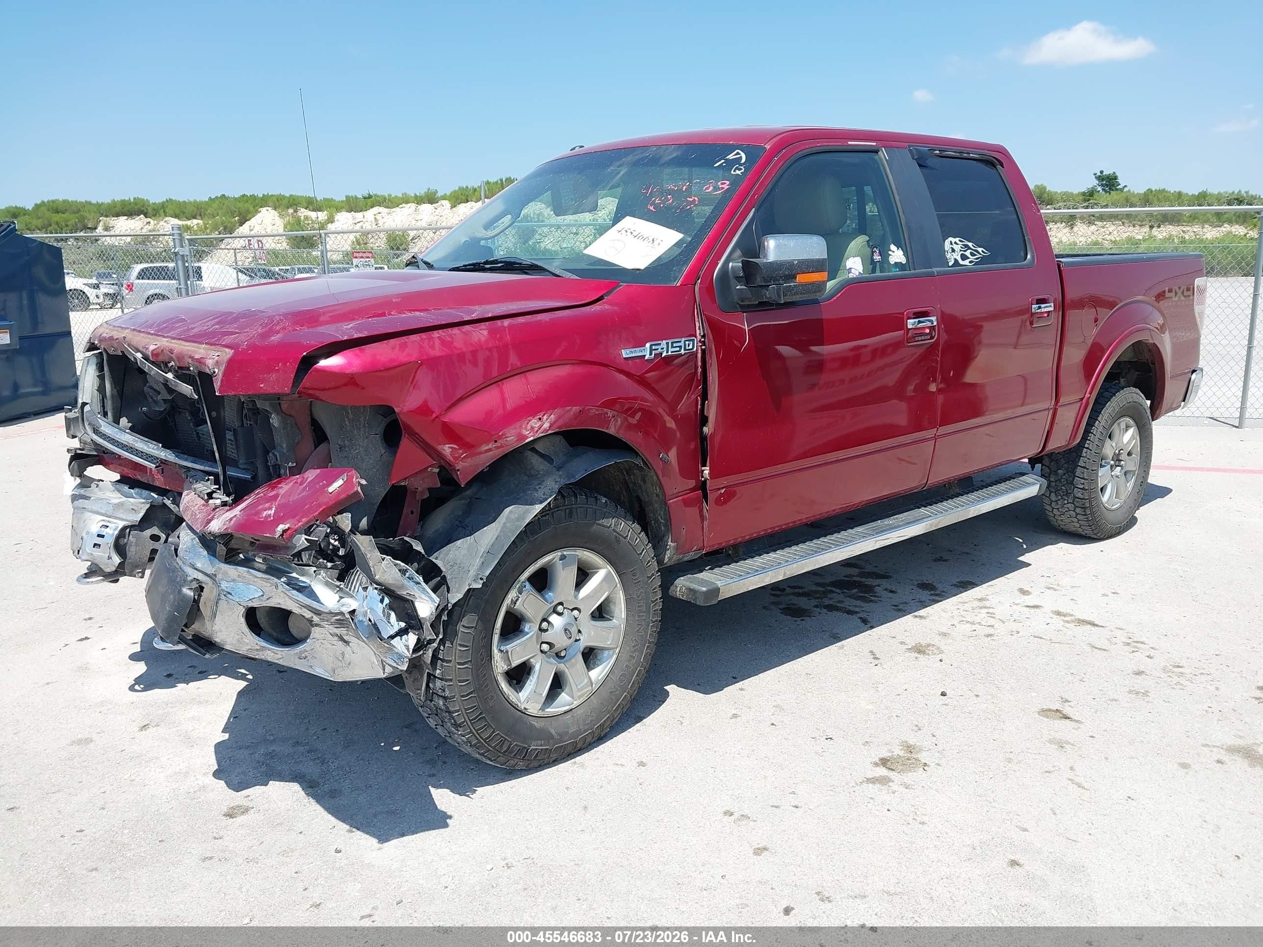 2013 Ford F-150 Fx4/king Ranch/lariat/platinum/xl/xlt Красный vin: 1FTFW1EF8DKD16252