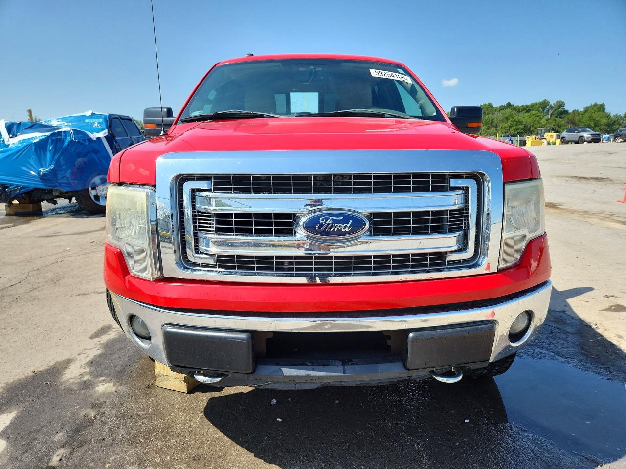 2013 Ford F150 Supercrew Red vin: 1FTFW1EF8DKD34413