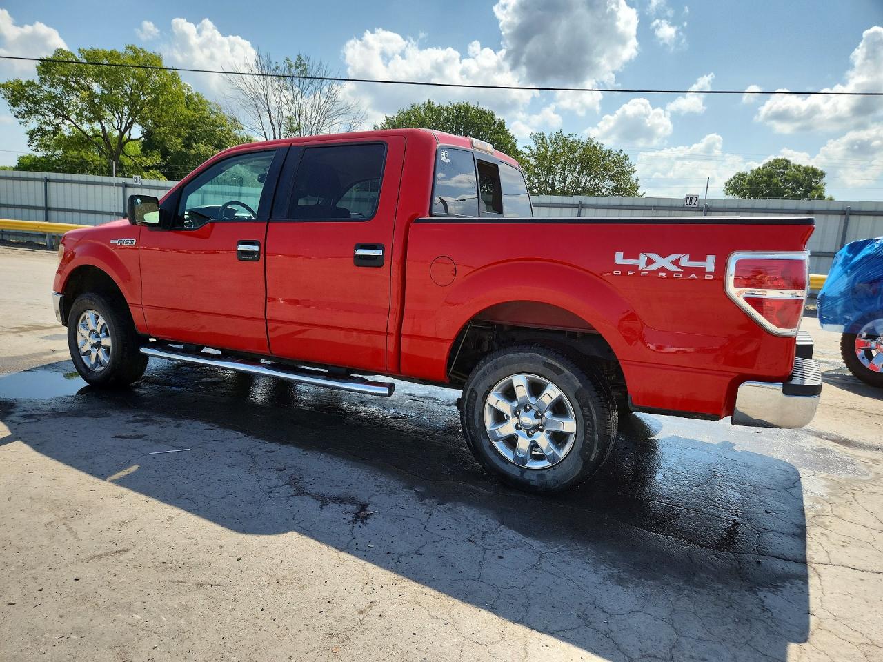 2013 Ford F150 Supercrew Red vin: 1FTFW1EF8DKD34413