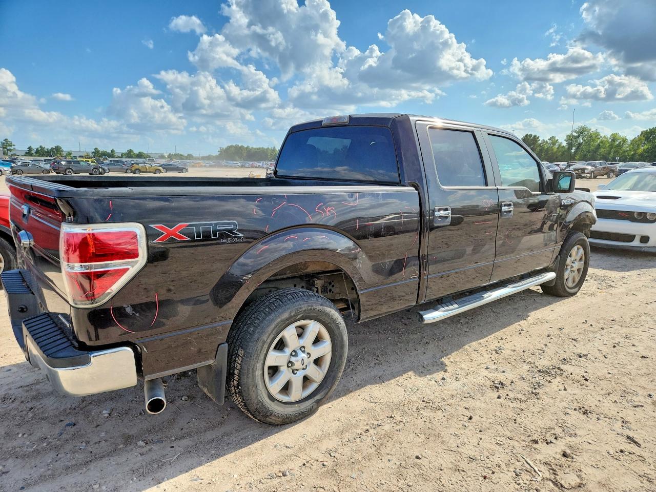 2013 Ford F150 Black vin: 1FTFW1EF8DKD74670