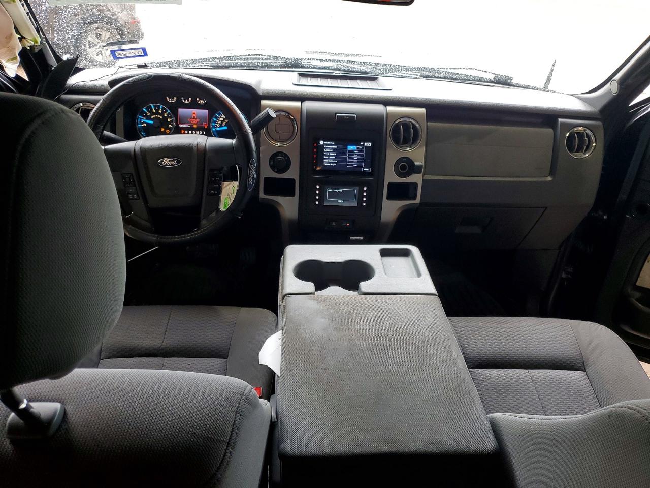 2013 Ford F150 Supercrew Black vin: 1FTFW1EF8DKE02063