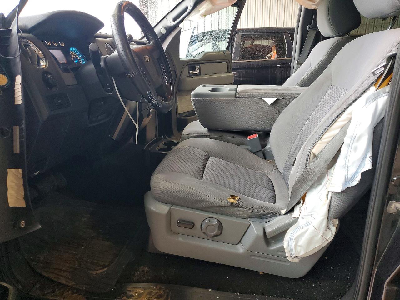 2013 Ford F150 Supercrew Black vin: 1FTFW1EF8DKE02063