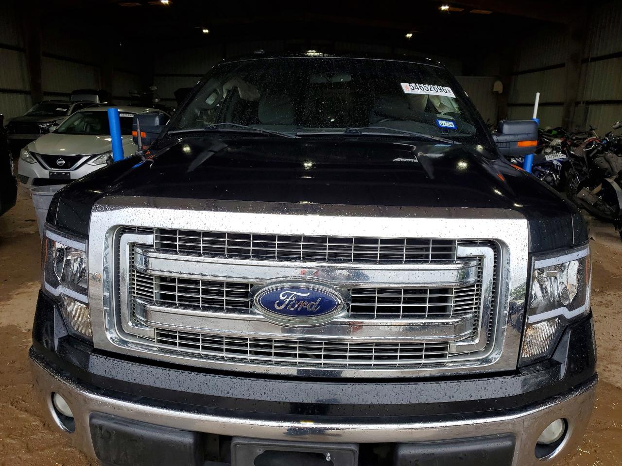 2013 Ford F150 Supercrew Black vin: 1FTFW1EF8DKE02063
