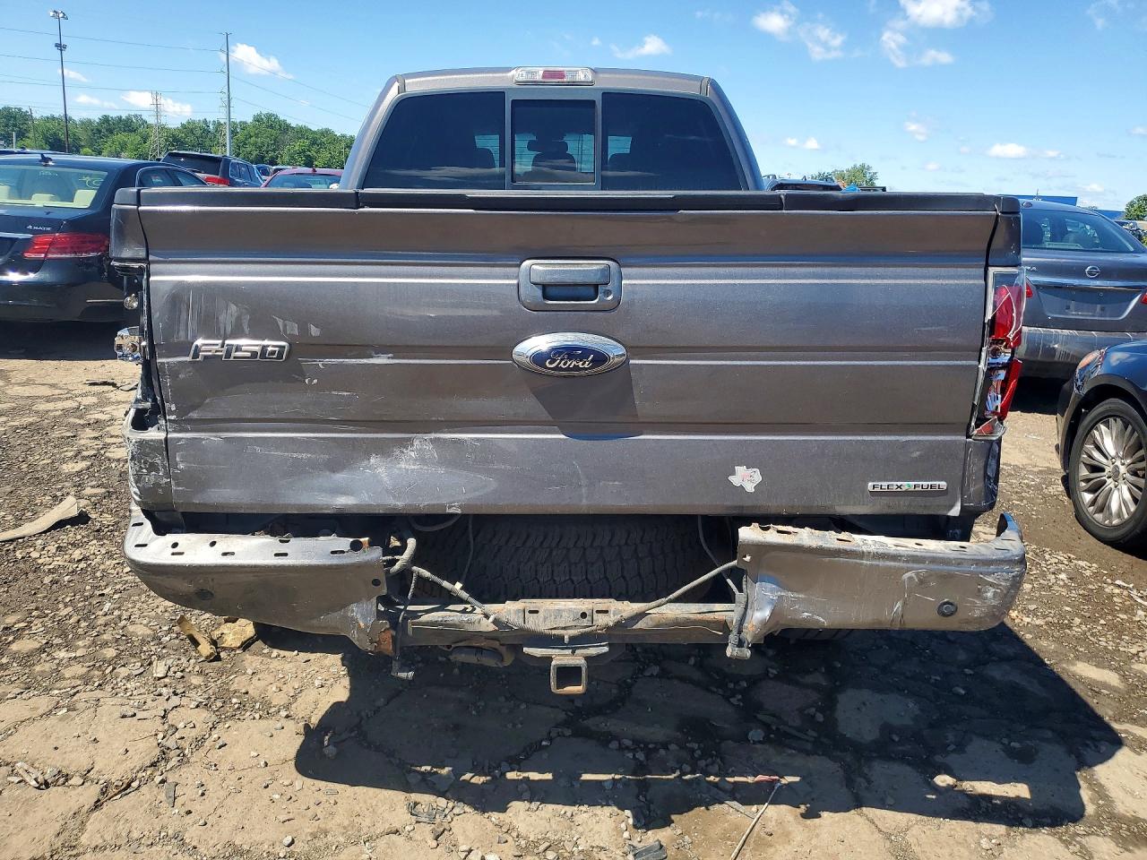 2013 Ford F150 Supercrew Gray vin: 1FTFW1EF8DKE36746