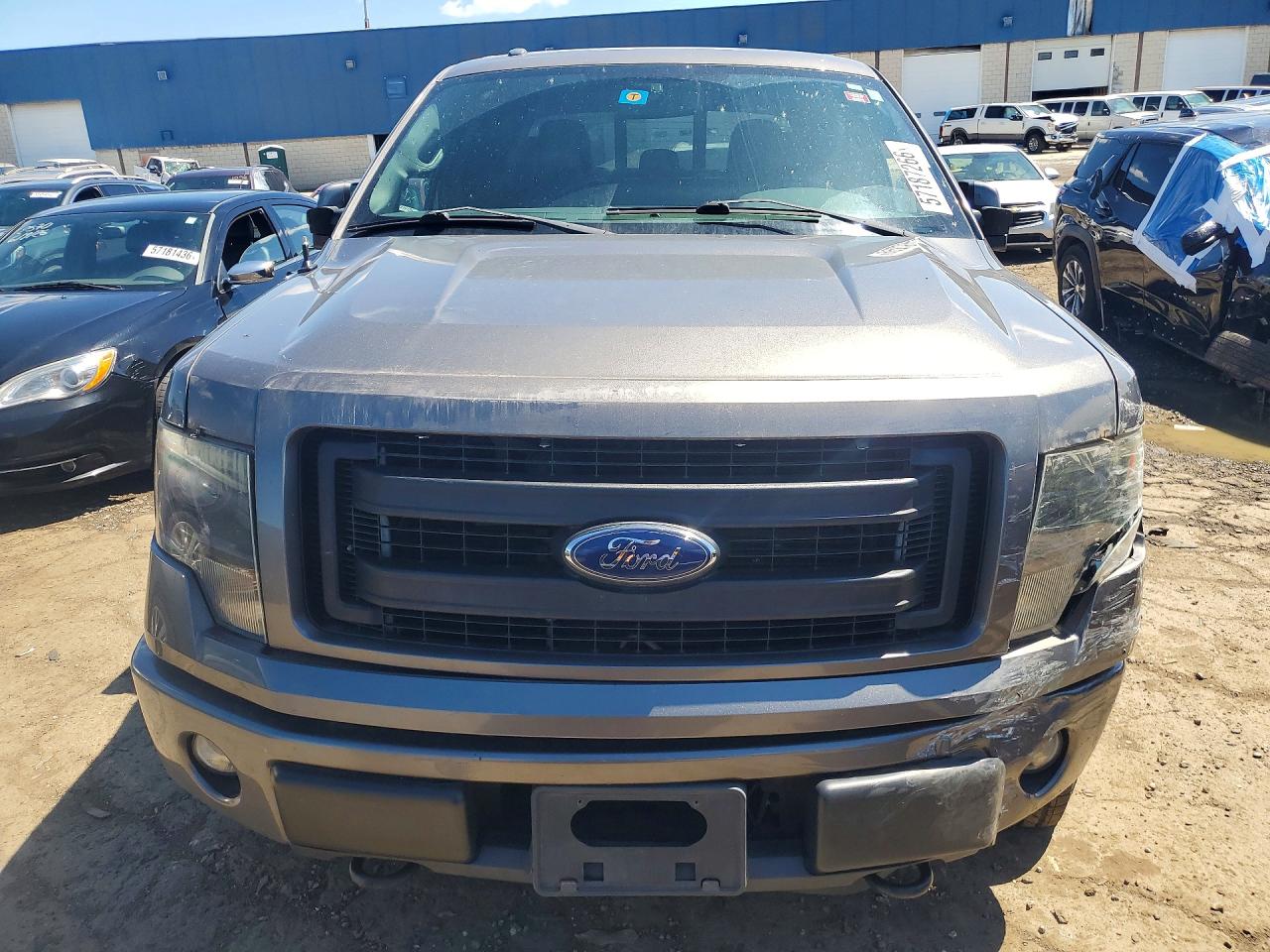 2013 Ford F150 Supercrew Gray vin: 1FTFW1EF8DKE36746