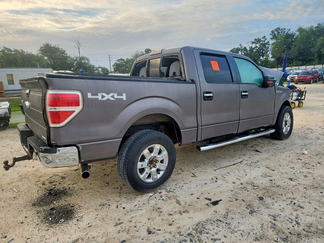 2013 Ford F150 Supercrew Gray vin: 1FTFW1EF8DKE61503