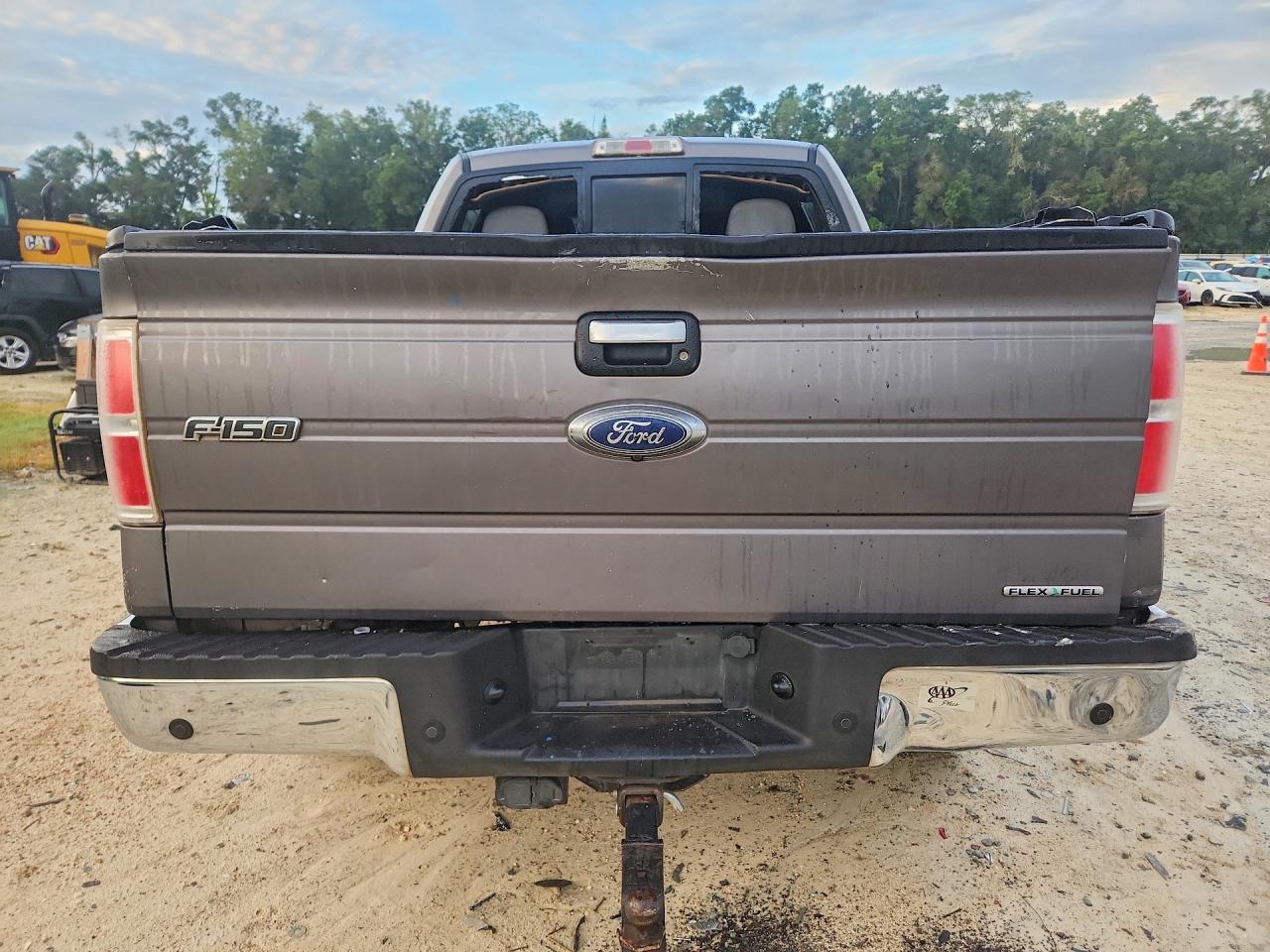 2013 Ford F150 Supercrew Gray vin: 1FTFW1EF8DKE61503