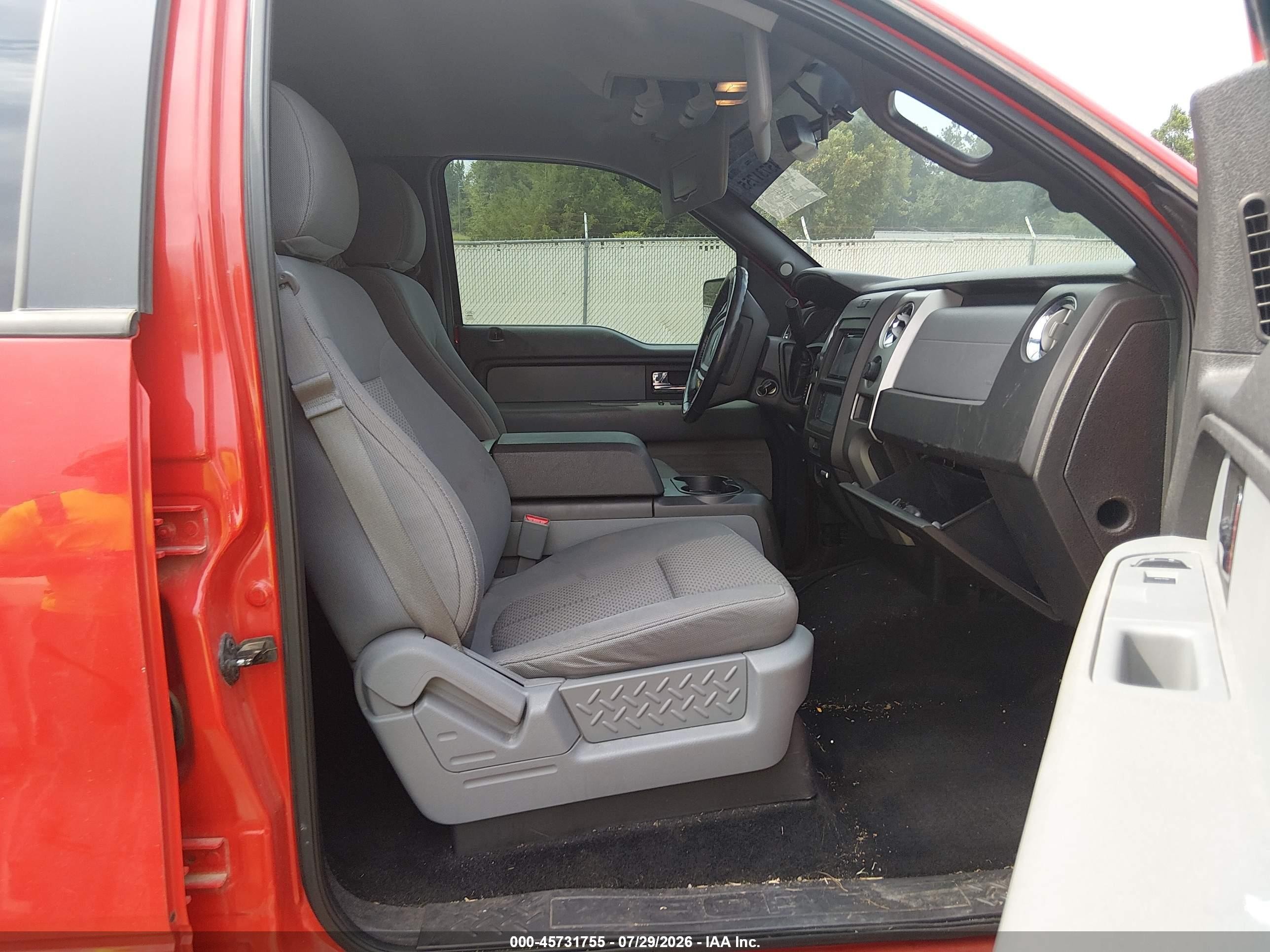 2013 Ford F-150 Xlt Red vin: 1FTFW1EF8DKF02244