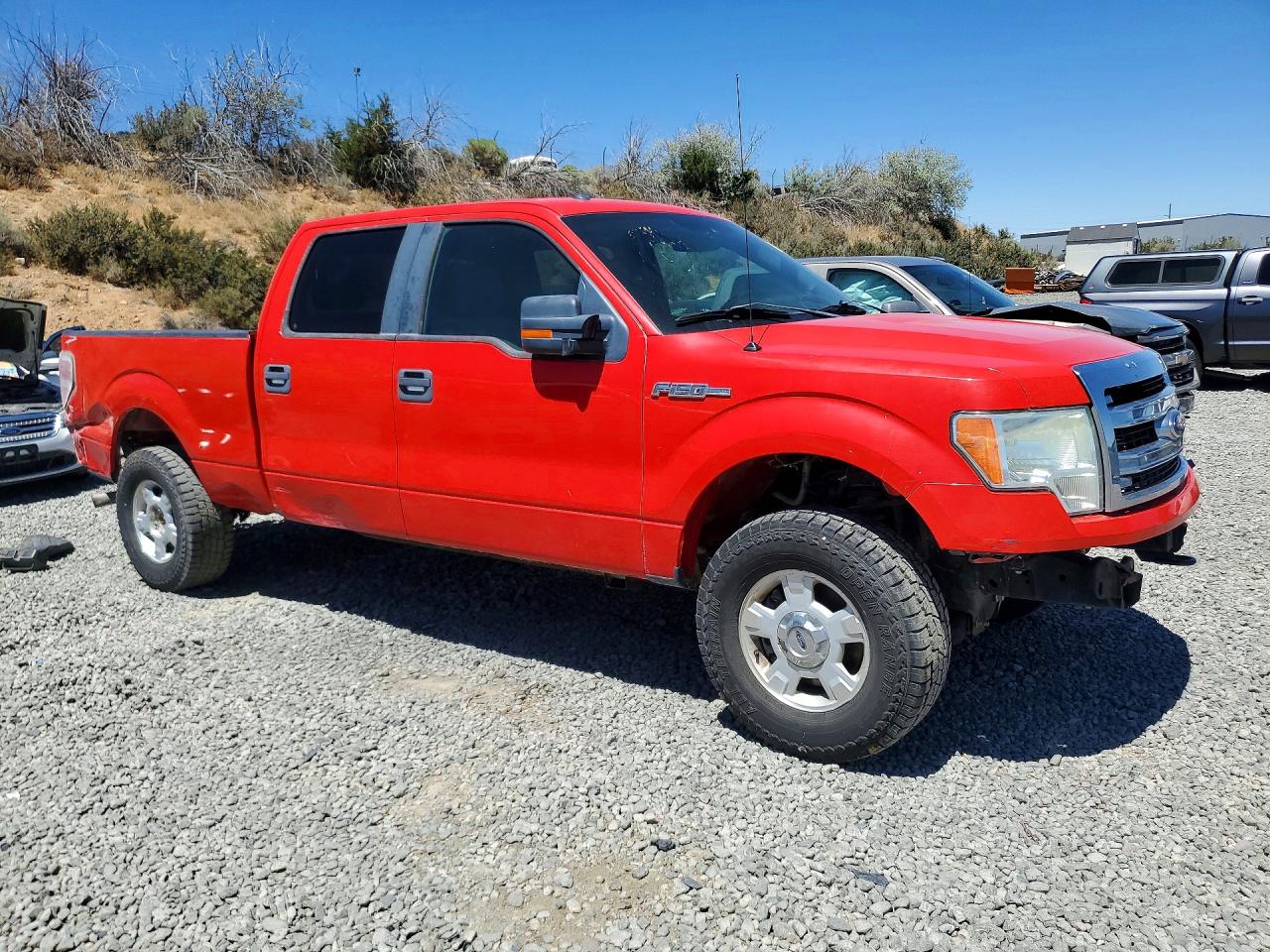 2013 Ford F150 Supercrew Red vin: 1FTFW1EF8DKF33820